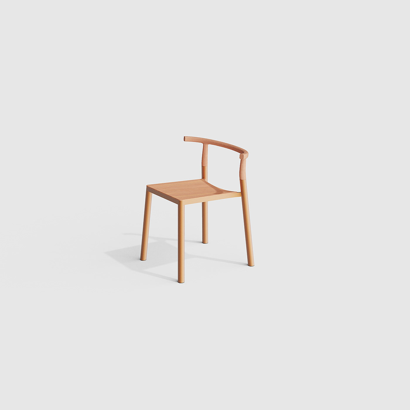 Aluminium stacked chair，Simplicity，delicate，chair，