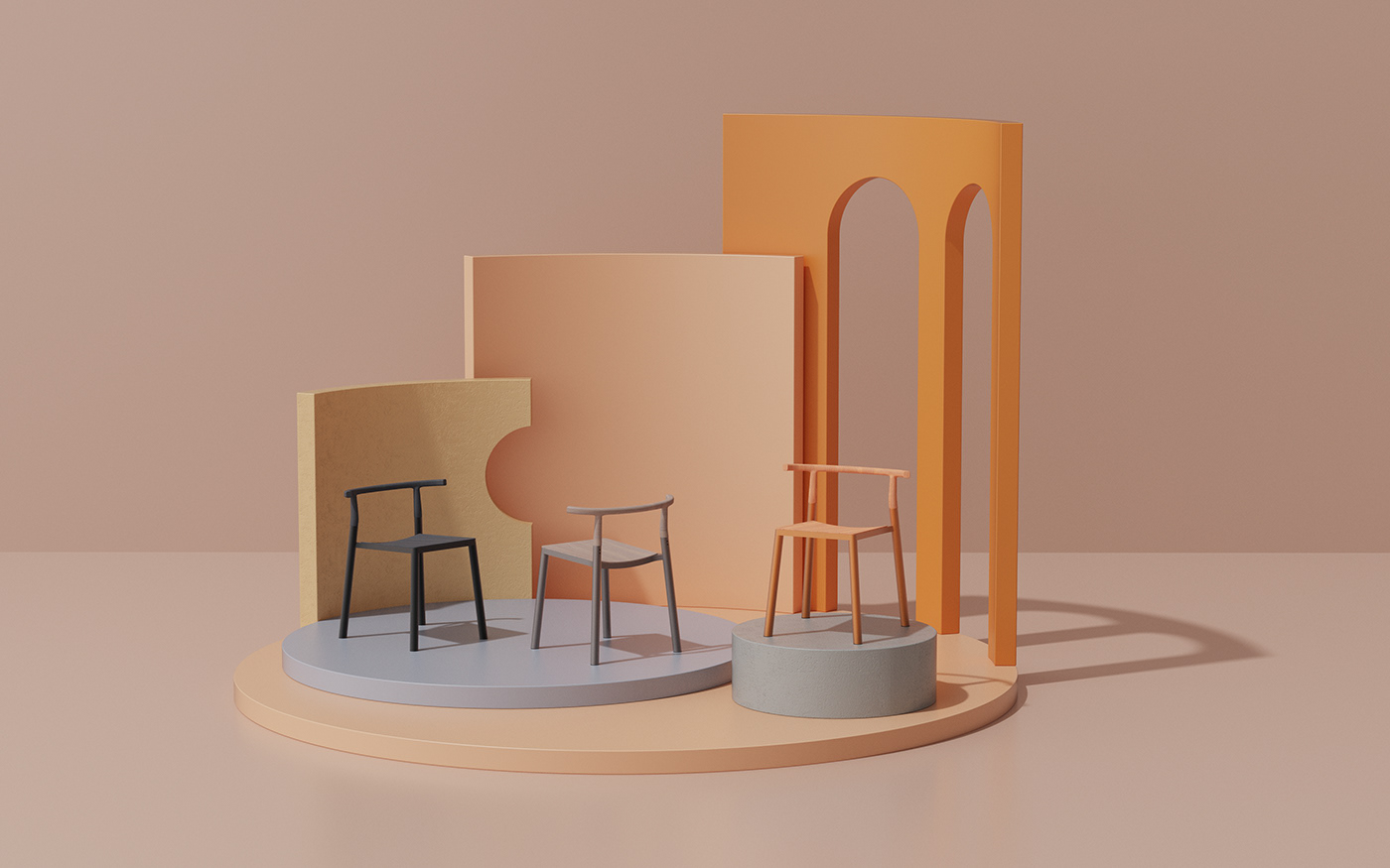 Aluminium stacked chair，Simplicity，delicate，chair，