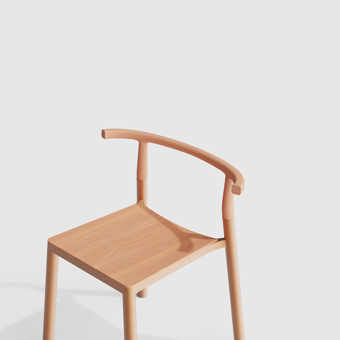 Aluminium stacked chair，Simplicity，delicate，chair，