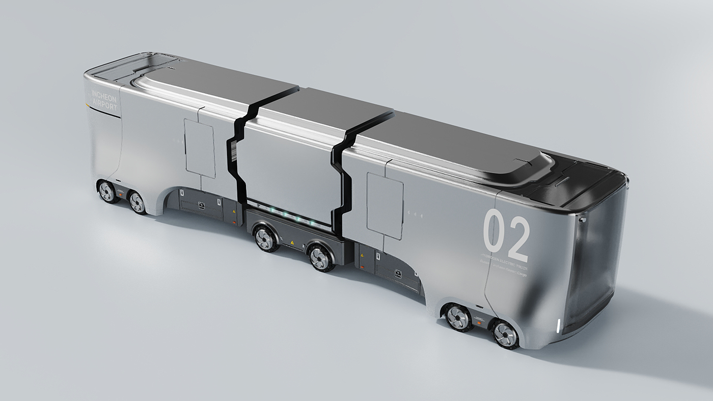 Appearance design，future，new energy，truck，