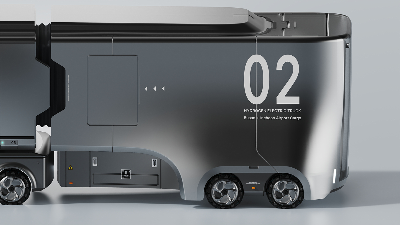 Appearance design，future，new energy，truck，