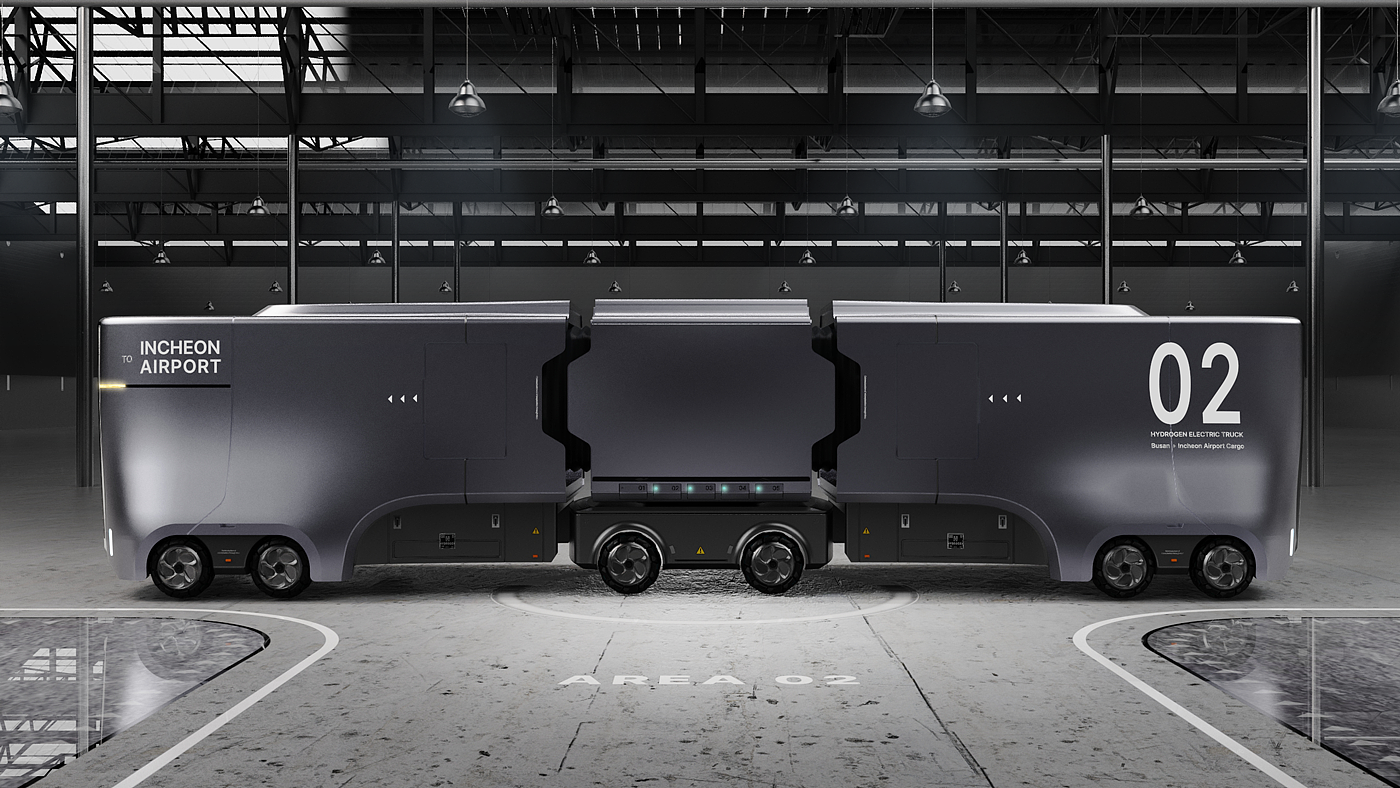 Appearance design，future，new energy，truck，