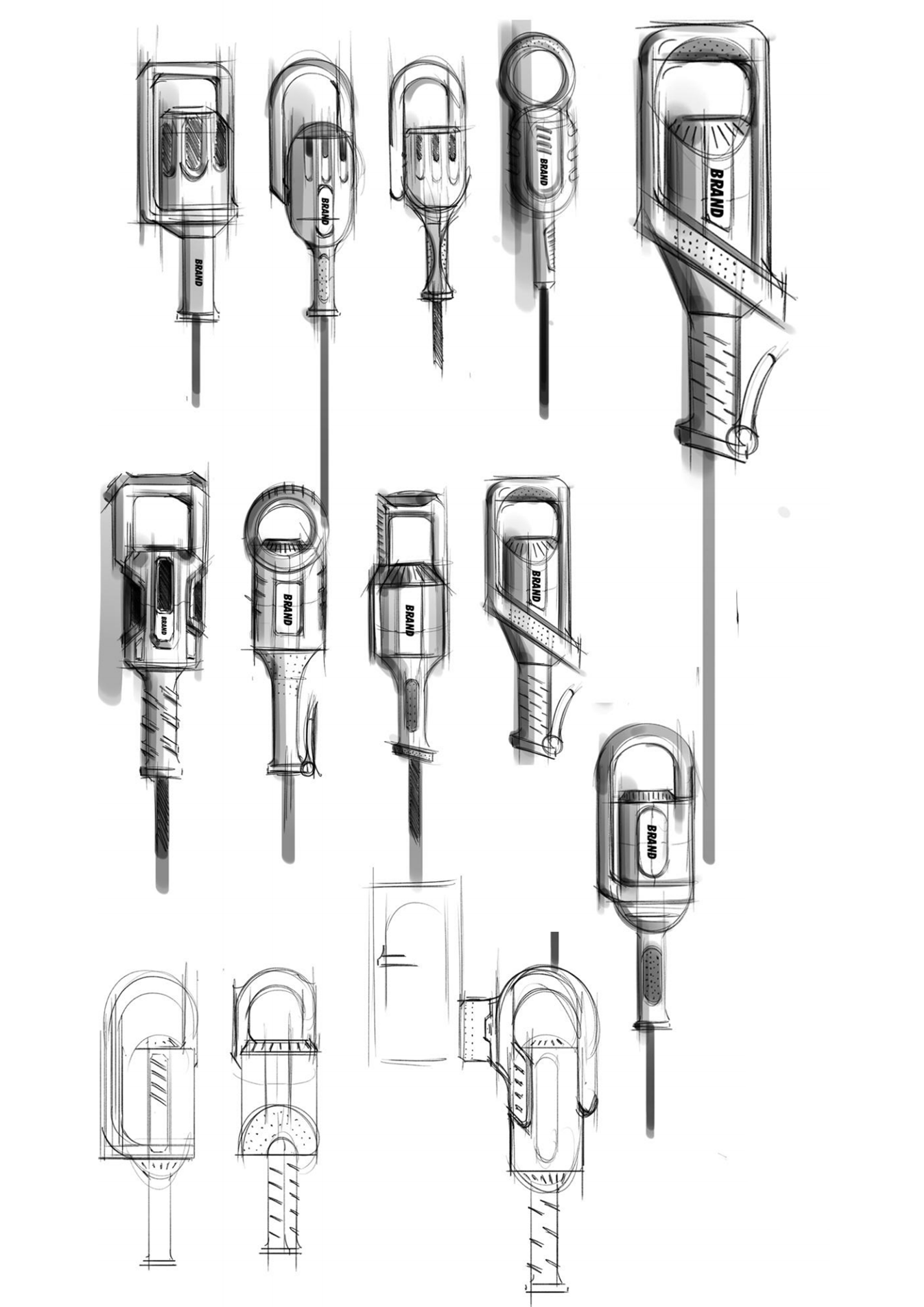 Electric tool，Toilet dredge，pipeline dredging，Electric products，Tool design，Tool Product Design Expression，Tool power sense expression，Expression of the sense of mass of tool products，