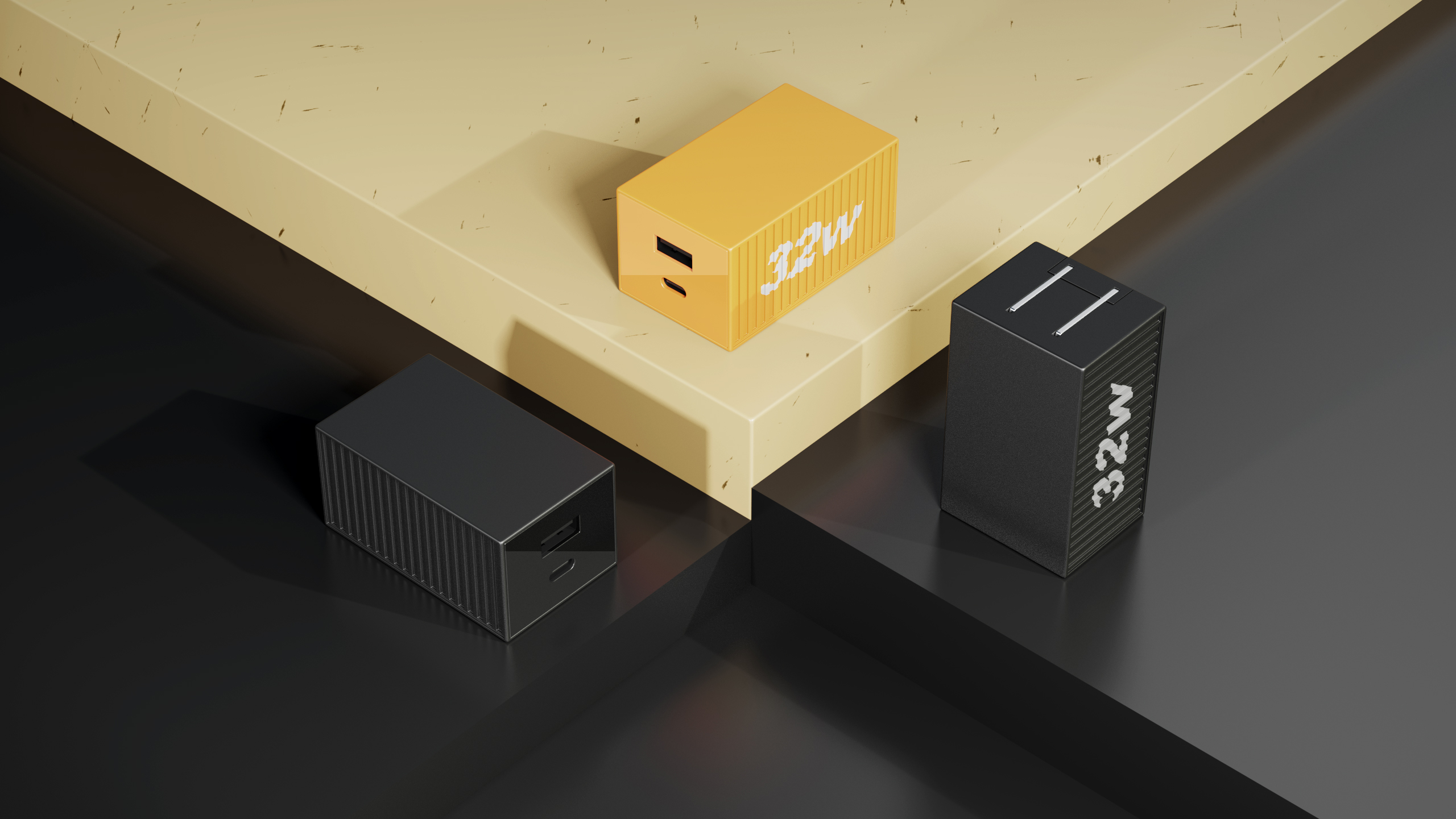 Container charger，Charger Appearance Design，Charger，product design，industrial design，Tide and cool wind，