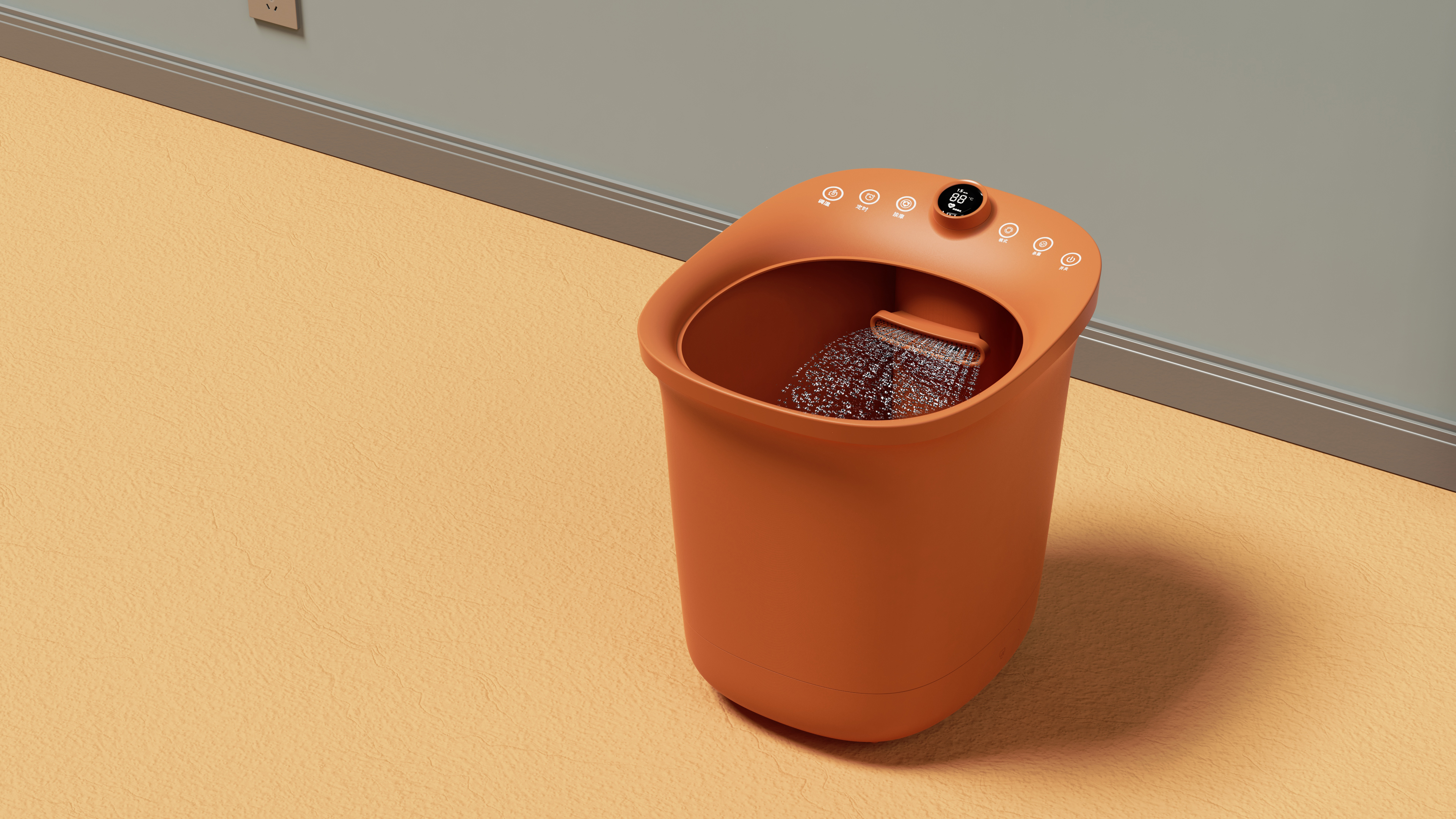 Foot bath，sterilization，Massager，Foot bucket，health preservation，brand，Simplicity，household electrical appliances，