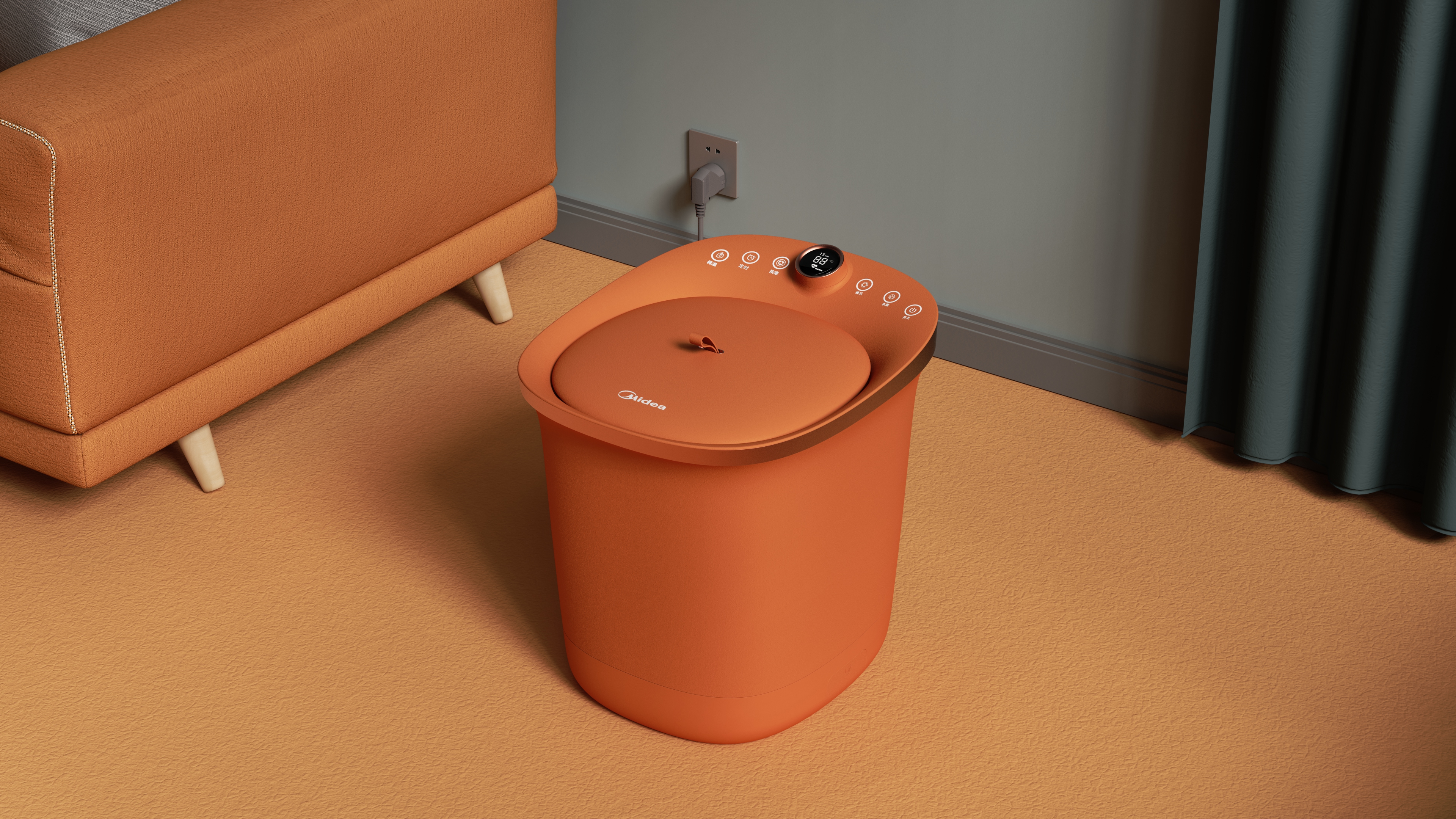 Foot bath，sterilization，Massager，Foot bucket，health preservation，brand，Simplicity，household electrical appliances，