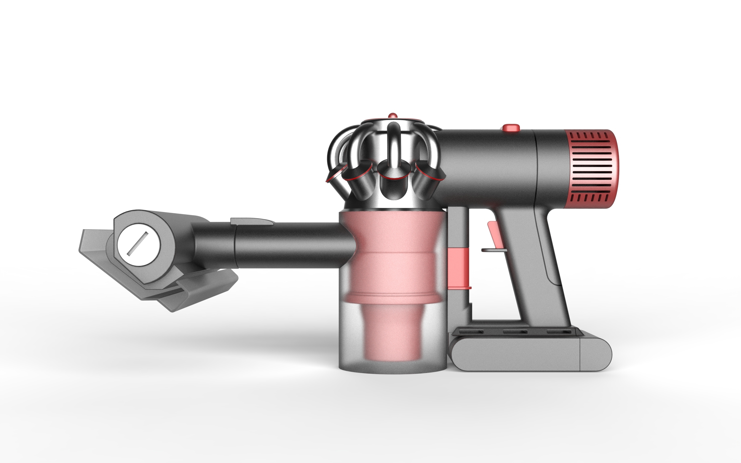 Dyson，Vacuum cleaner，Home Furnishing，Modeling and rendering，rhinoceros，furniture，hold，