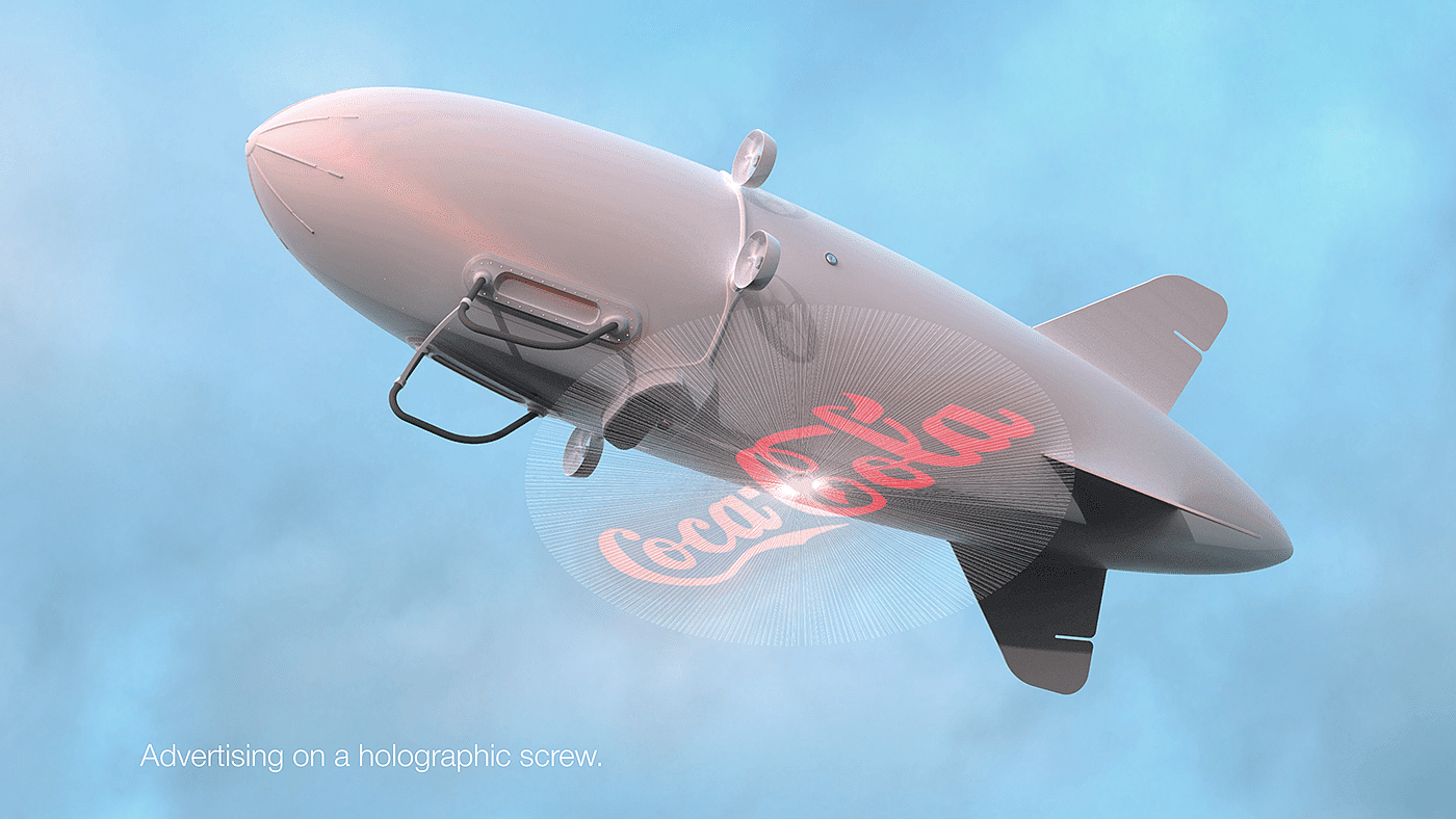 Airship，airship，industrial design，Design，Service area，