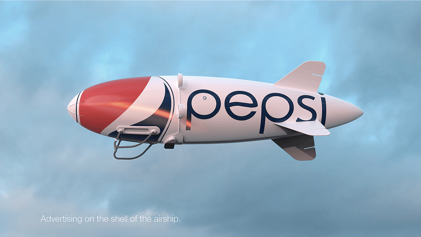 Airship，airship，industrial design，Design，Service area，