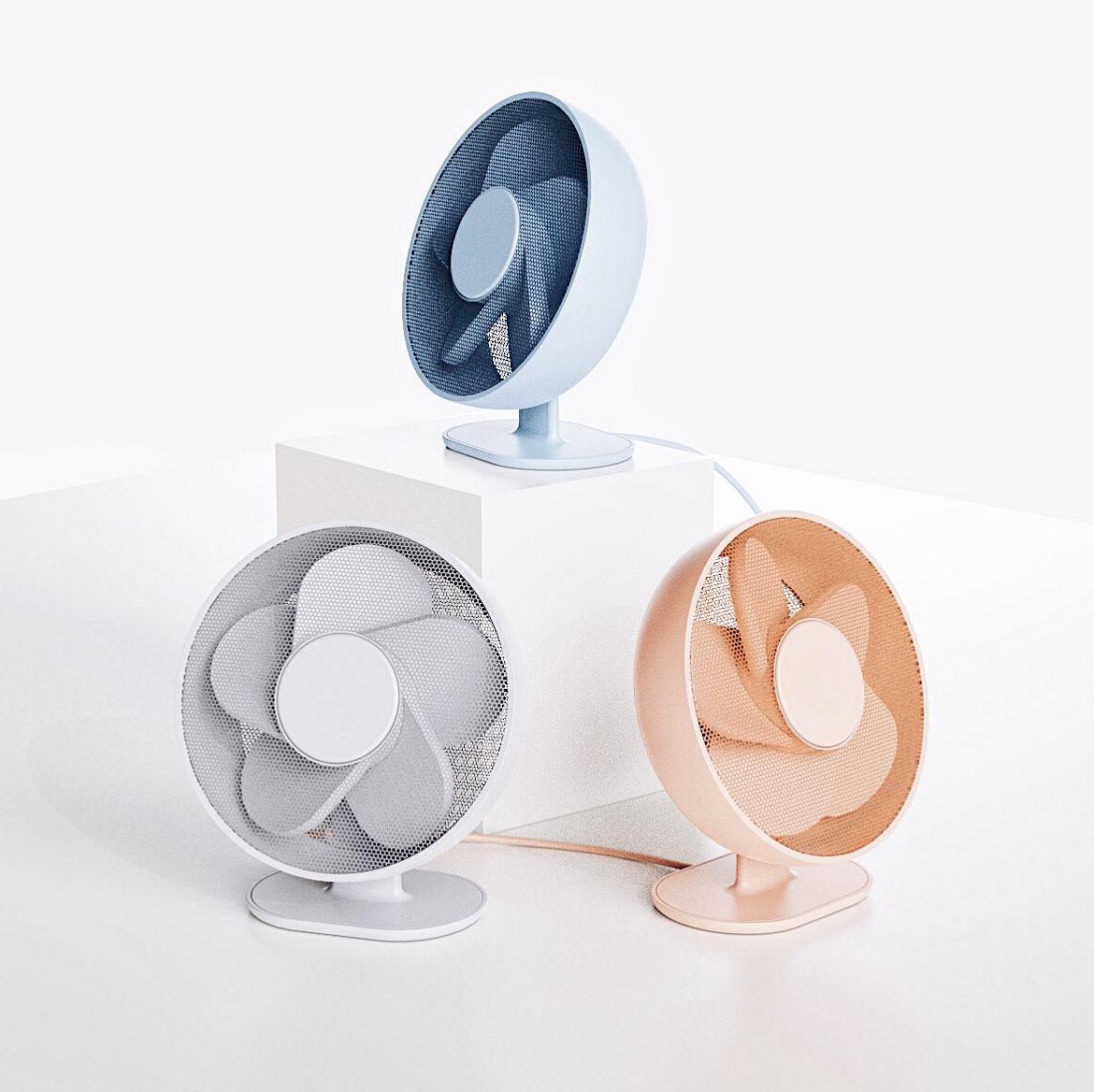 Fan，Desk fan，Mesh，