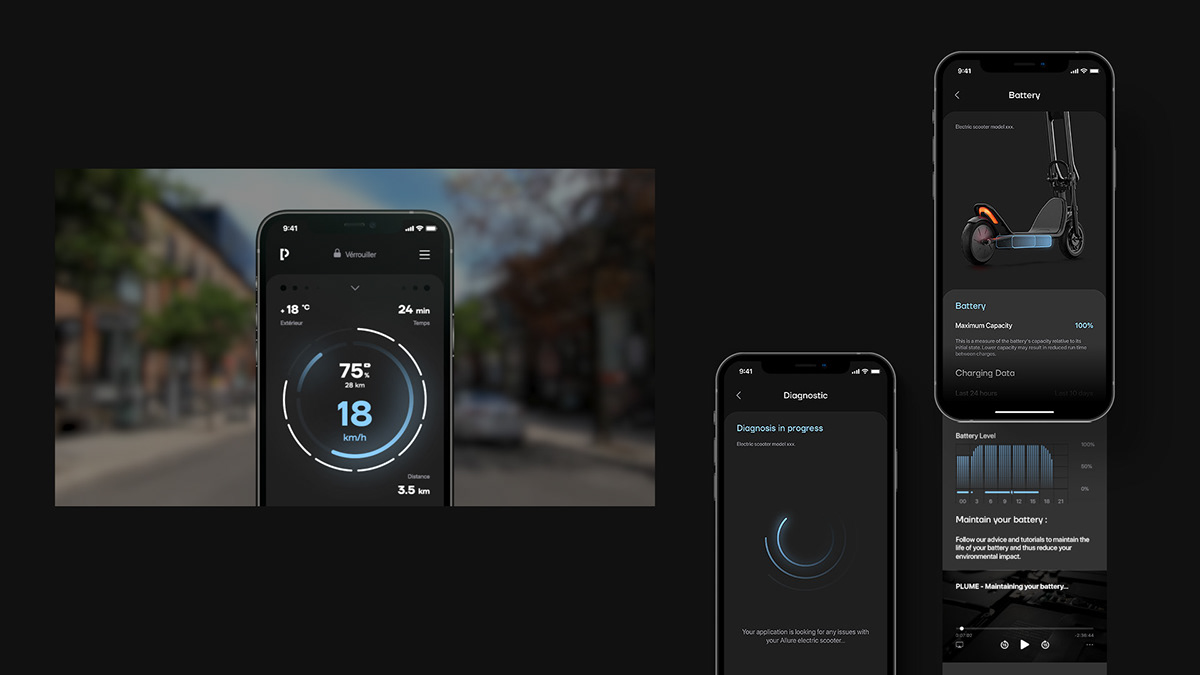 TWEENER，Scooter，Handlebar，plume，