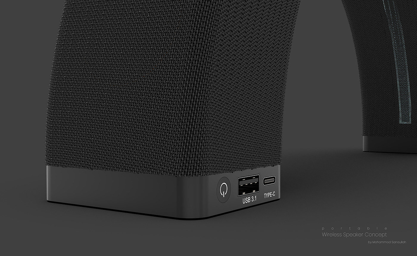 3d，loudspeaker box，Bluetooth，wireless，industrial design，product design，