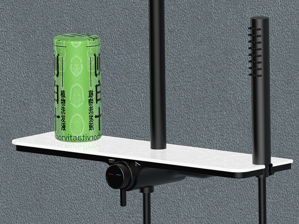 Oversized storage shower system，