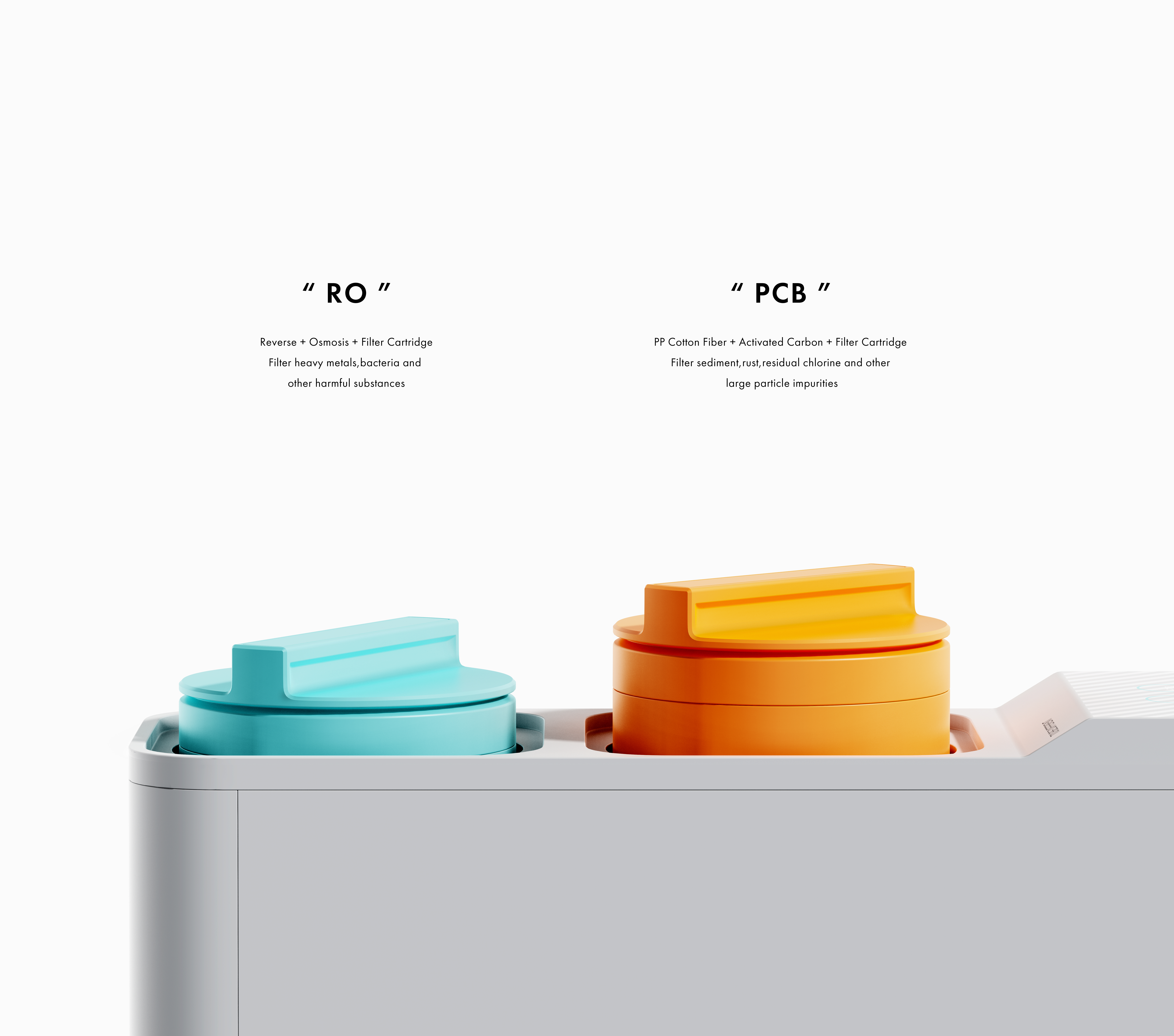 industrial design，Product rendering，Home appliance design，product design，Water purifier，White goods，CMF design，Color matching design，