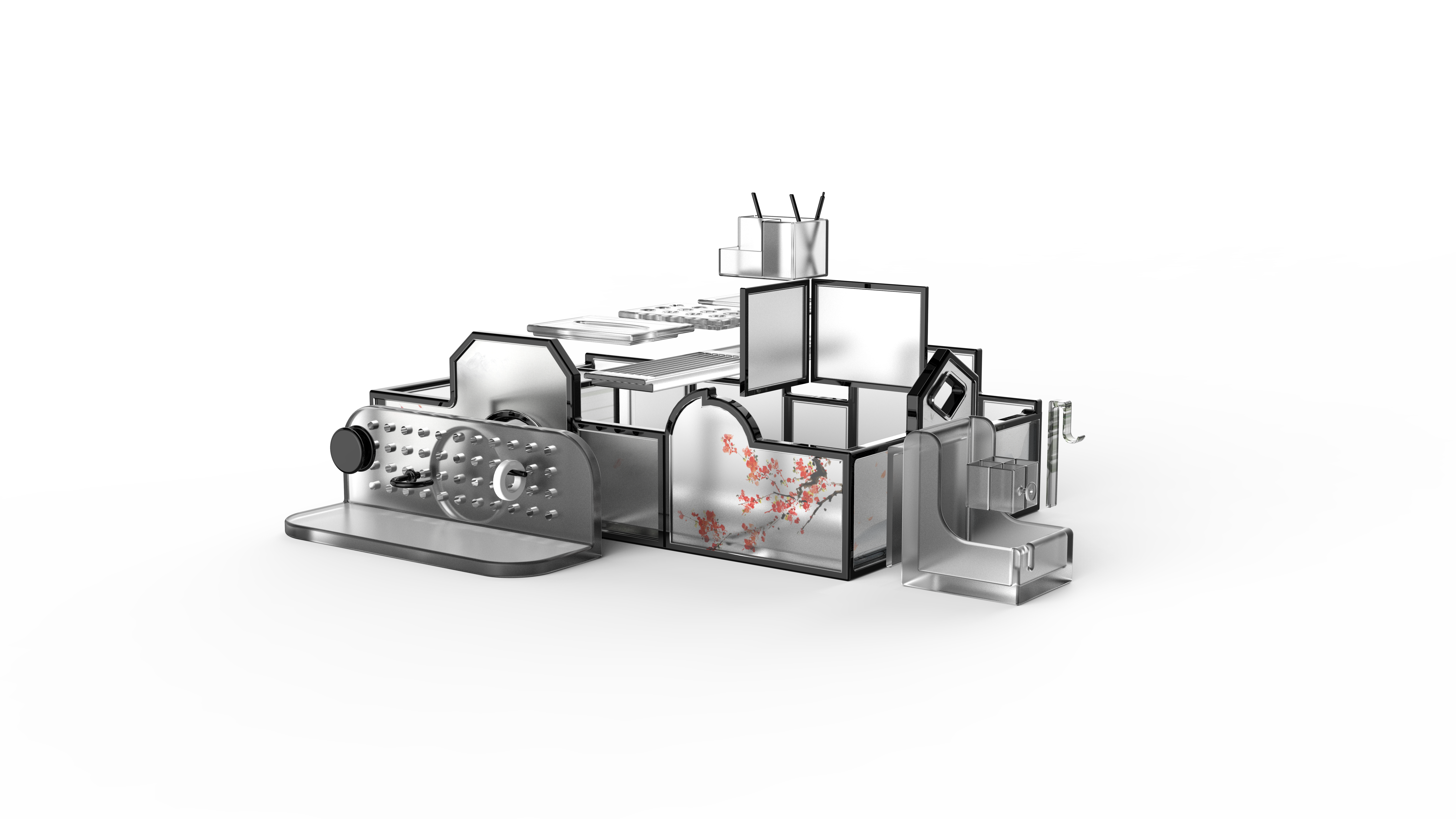 Chinese style, storage，