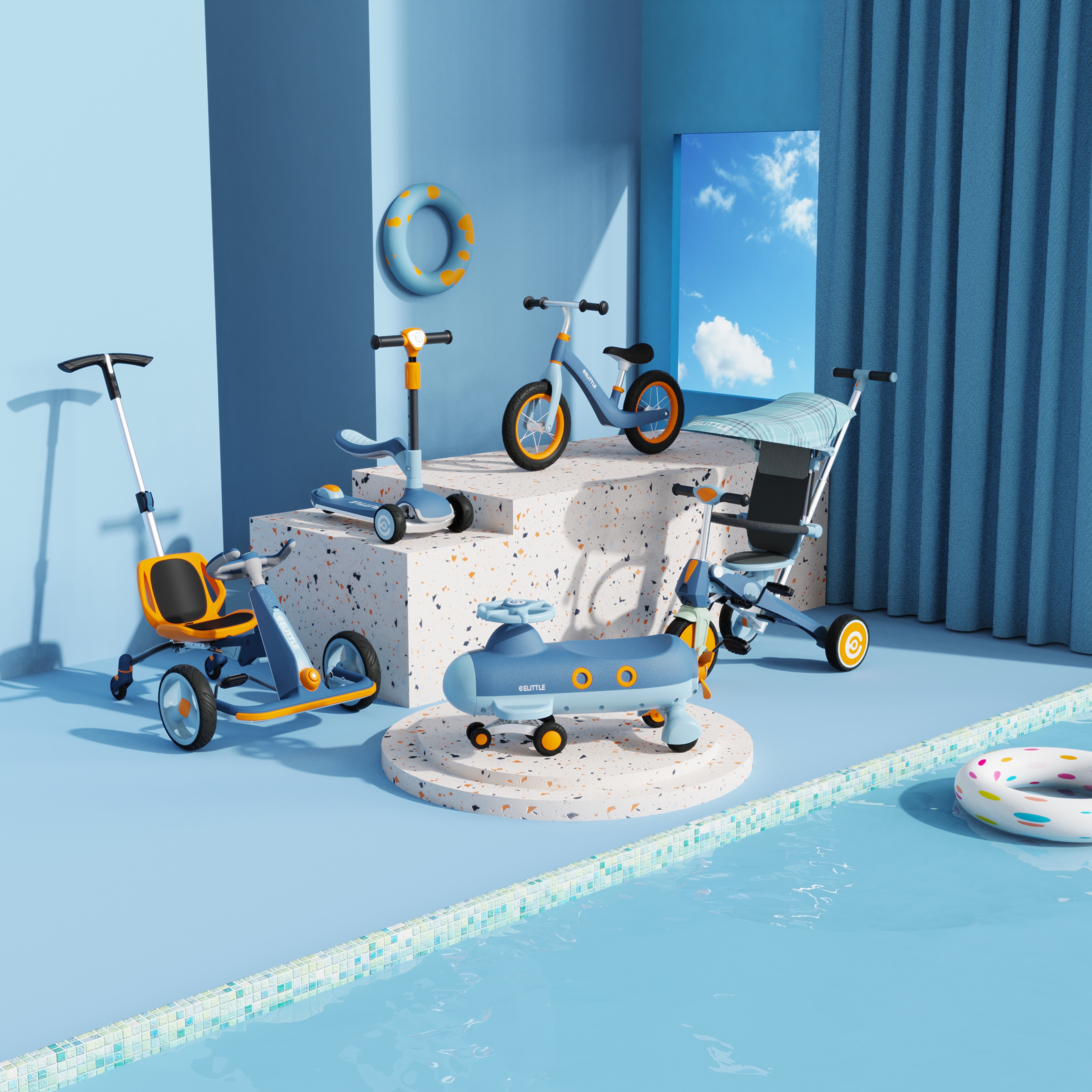 CMF Design, Maternal and Infant, Outdoor，