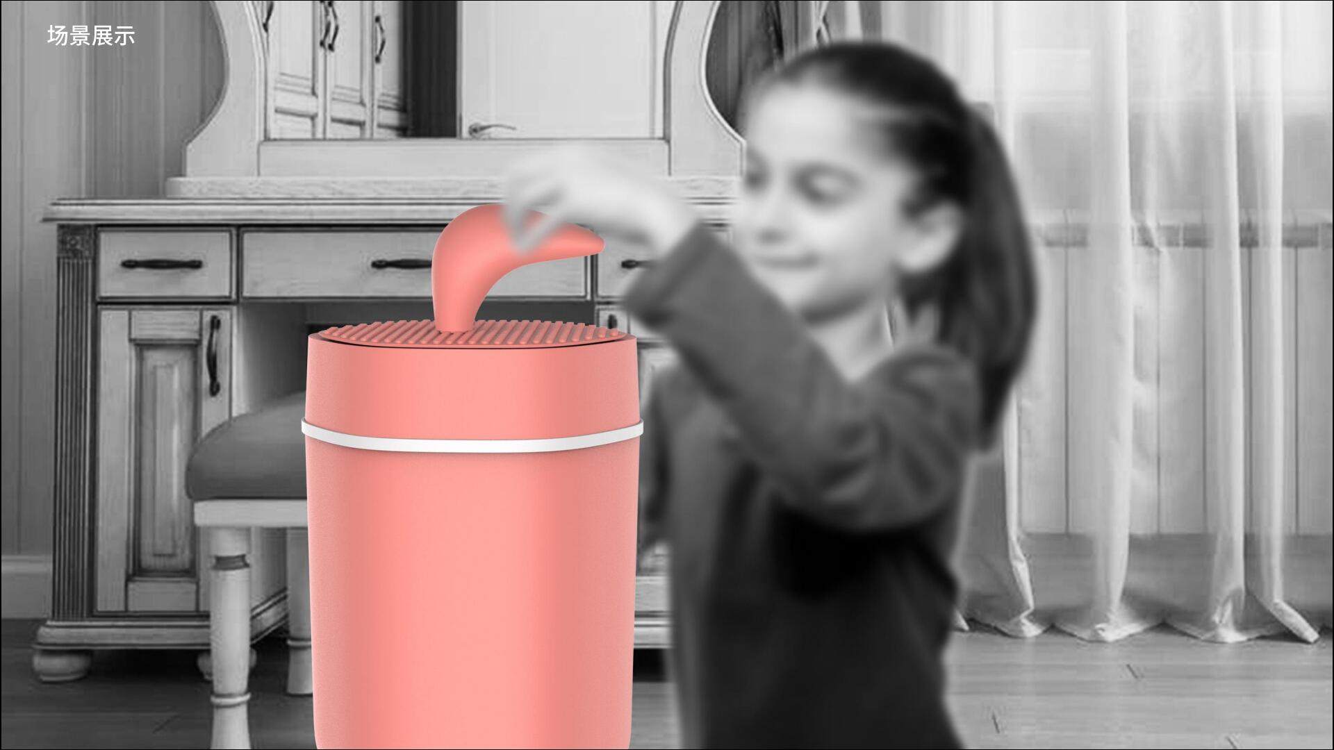 Children's education，trash can，environment protection，Endangered protection，Cartoon，Children's products，