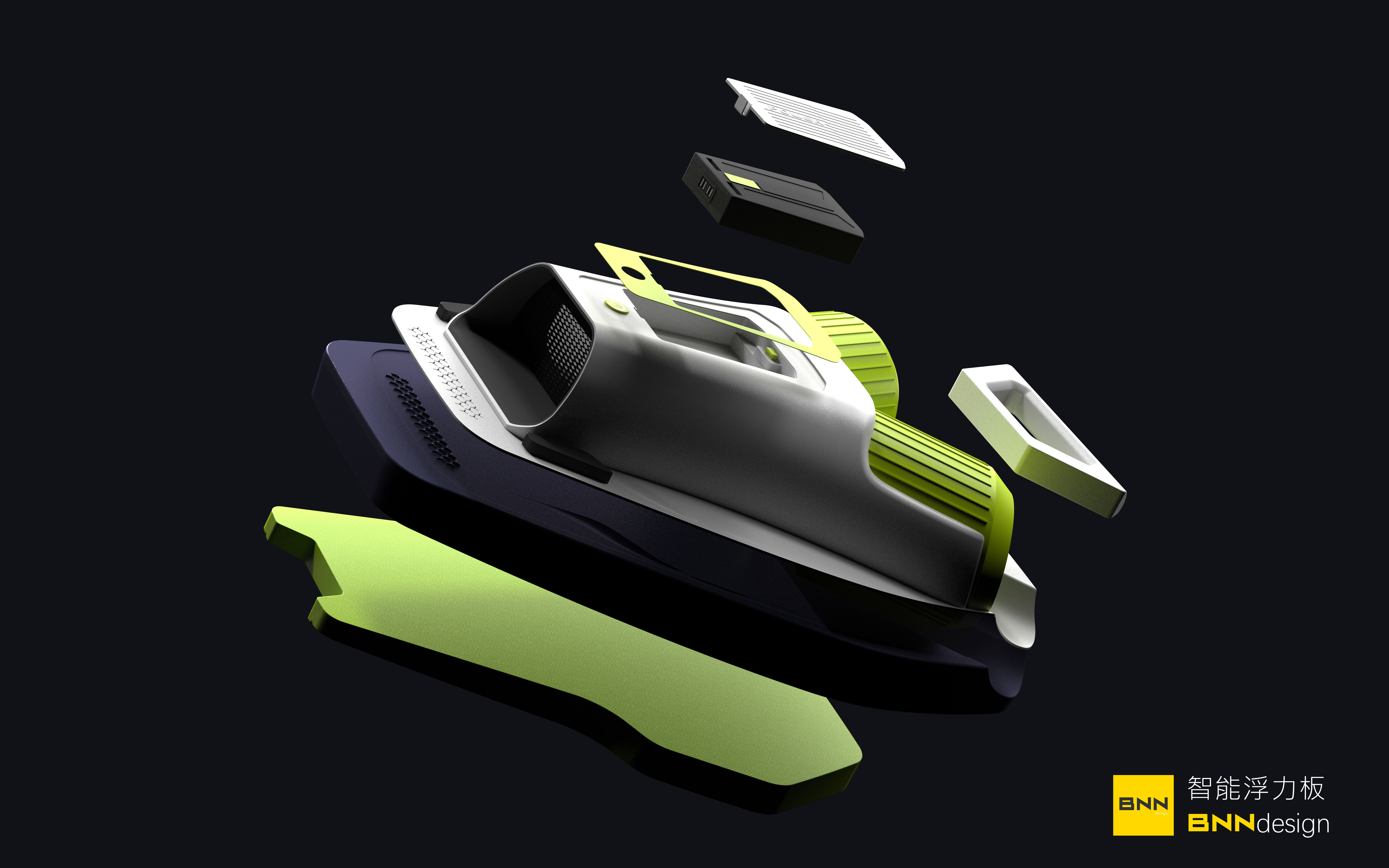 Water propulsion，Buoyancy plate，propeller，Underwater，motion，