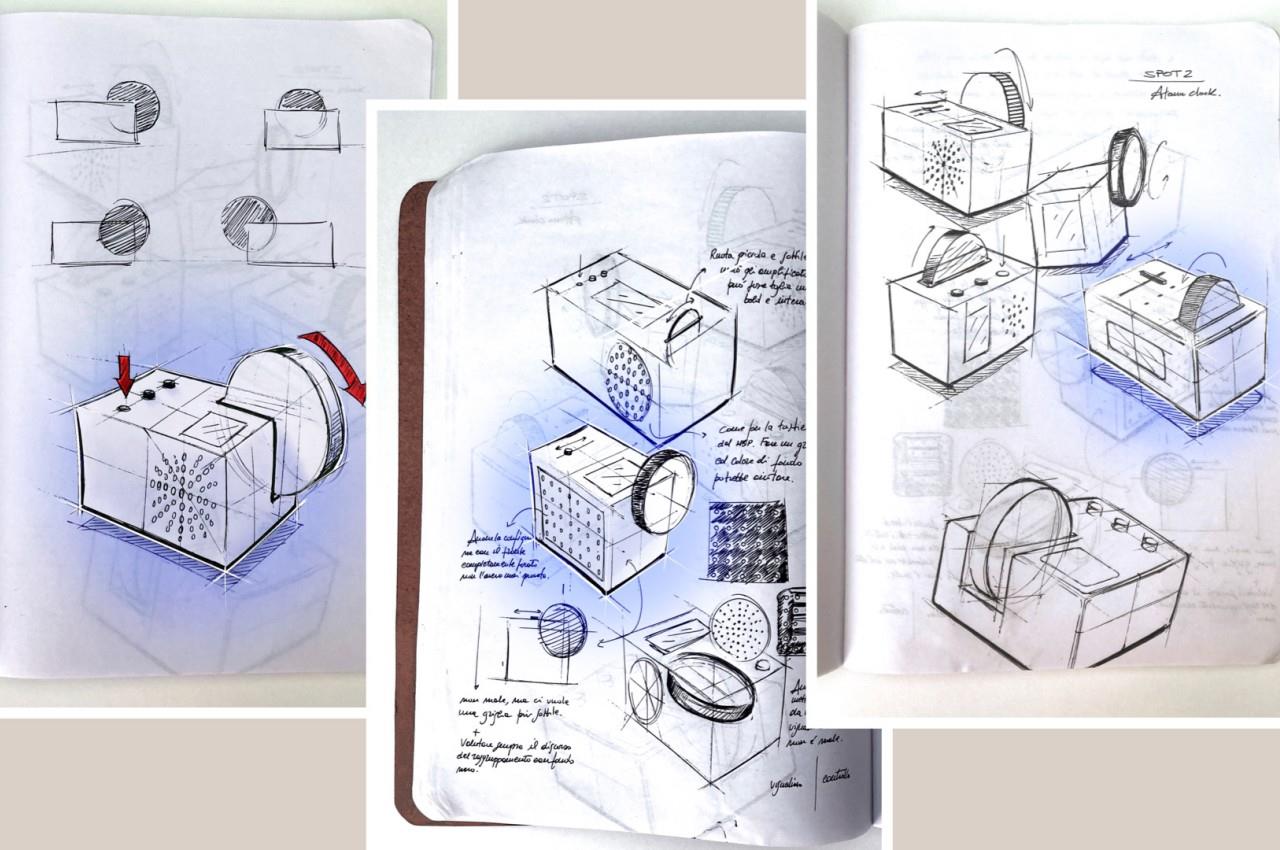 alarm clock，timer，Appearance design，modern，exquisite，