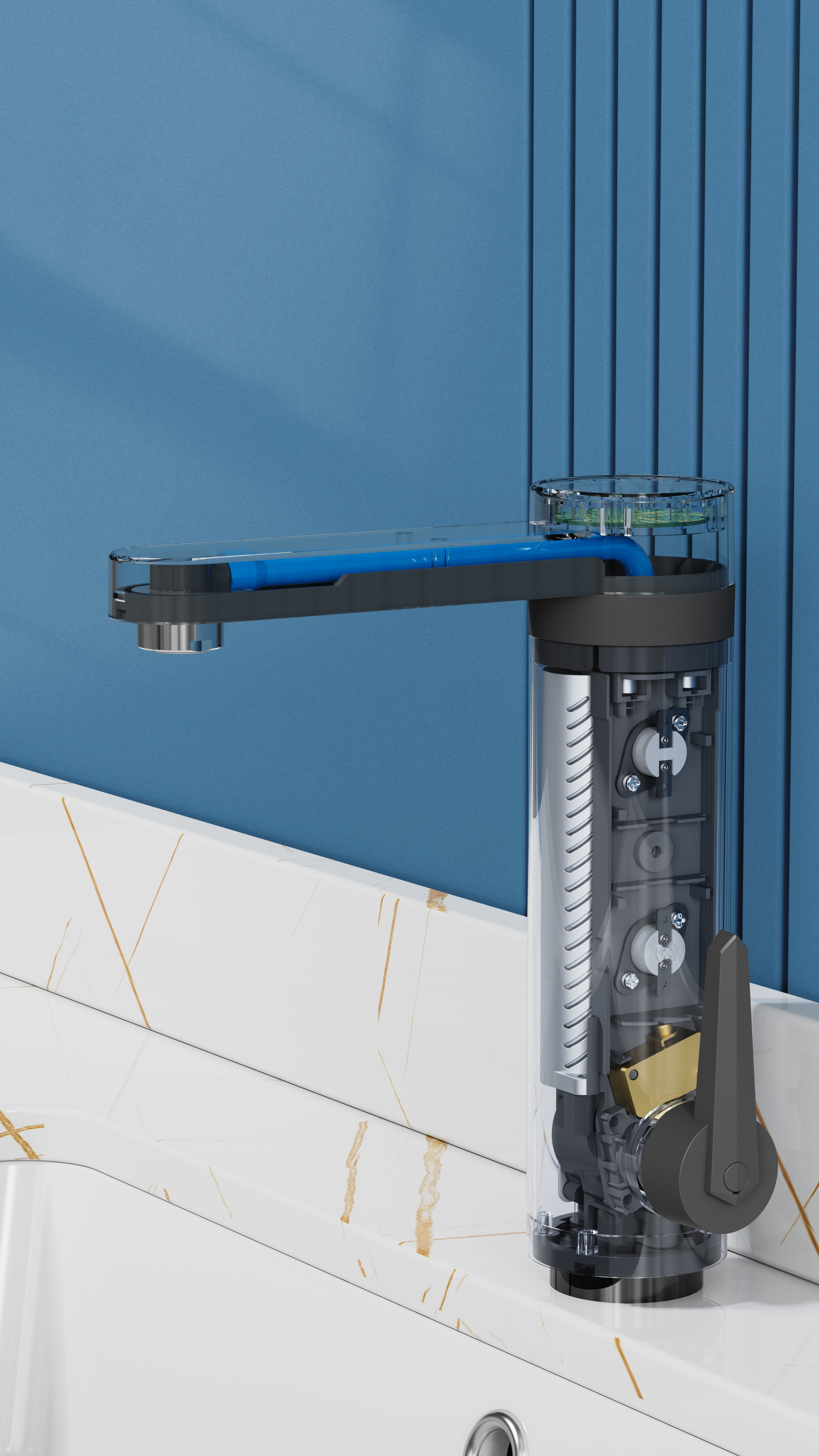 Faucet，heater，industrial design，