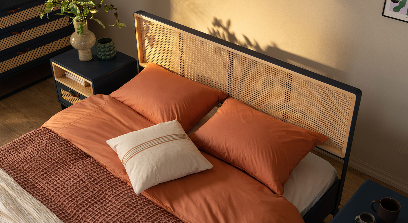 Rattan，Bed，novel，environment protection，