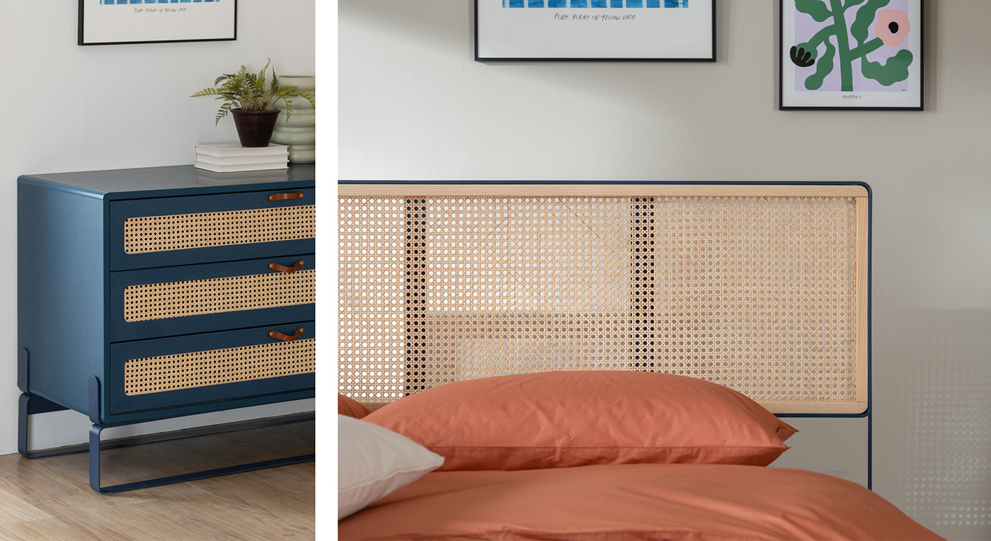 Rattan，Bed，novel，environment protection，