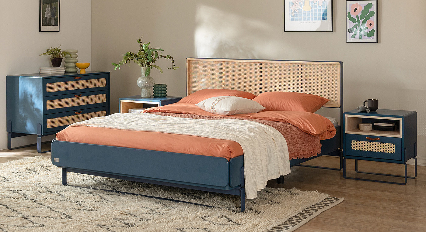 Rattan，Bed，novel，environment protection，