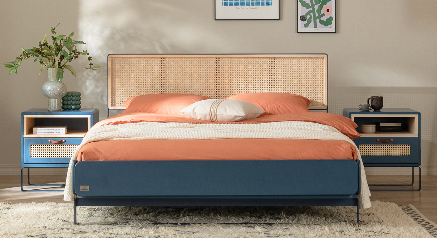 Rattan，Bed，novel，environment protection，