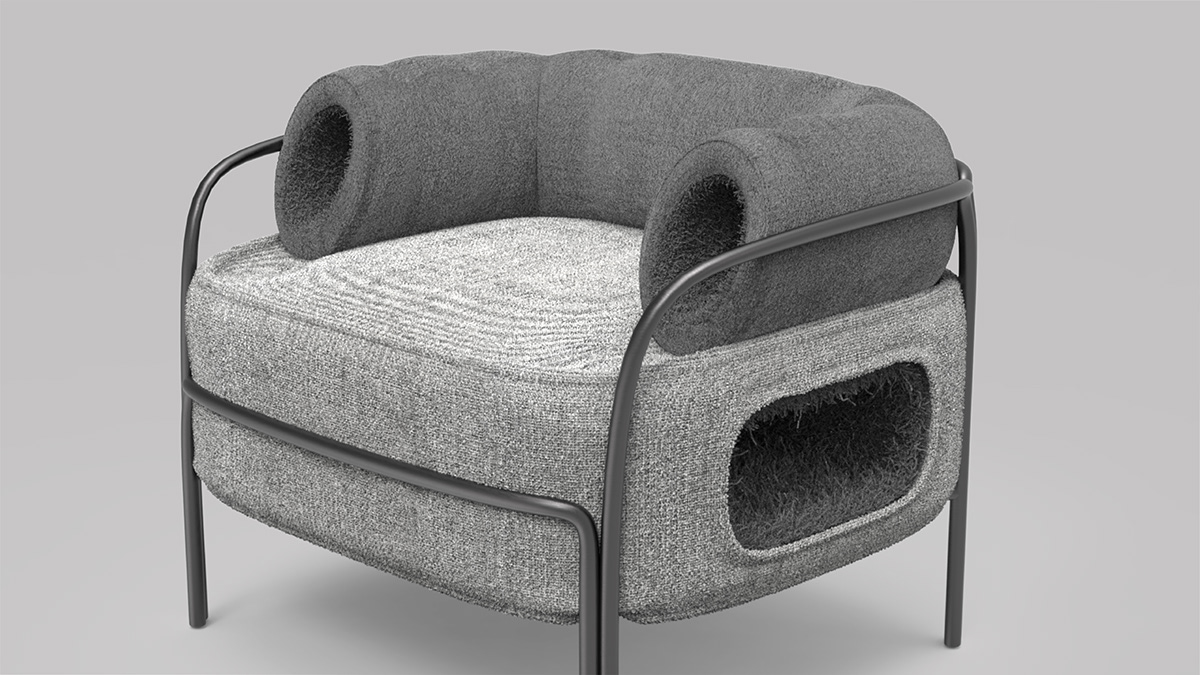 sofa，Pets，product design，cat，Design，furniture，
