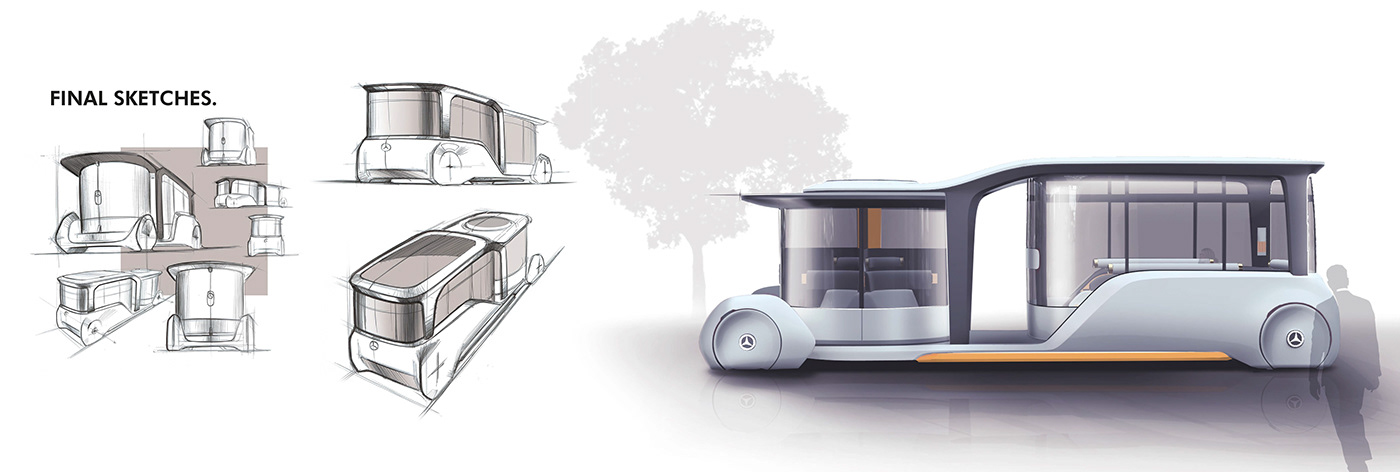 science and technology，innovate，fashion，Mercedes-Benz BUS，