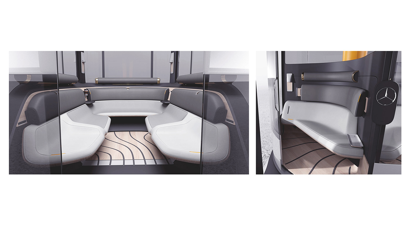 science and technology，innovate，fashion，Mercedes-Benz BUS，