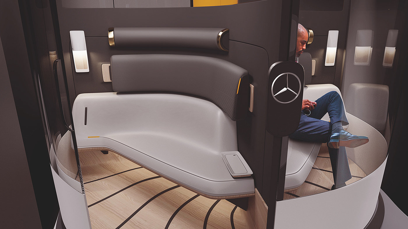science and technology，innovate，fashion，Mercedes-Benz BUS，