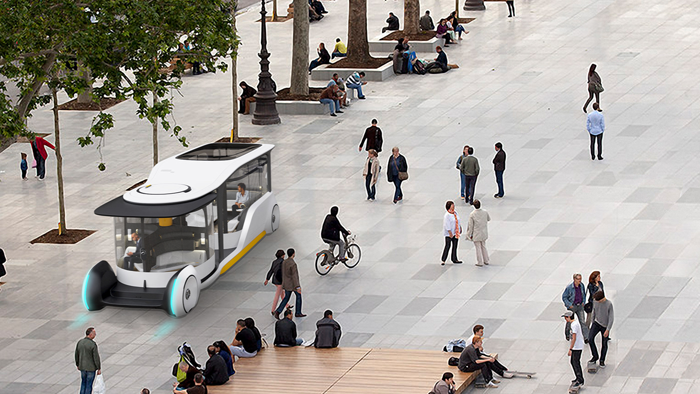 science and technology，innovate，fashion，Mercedes-Benz BUS，