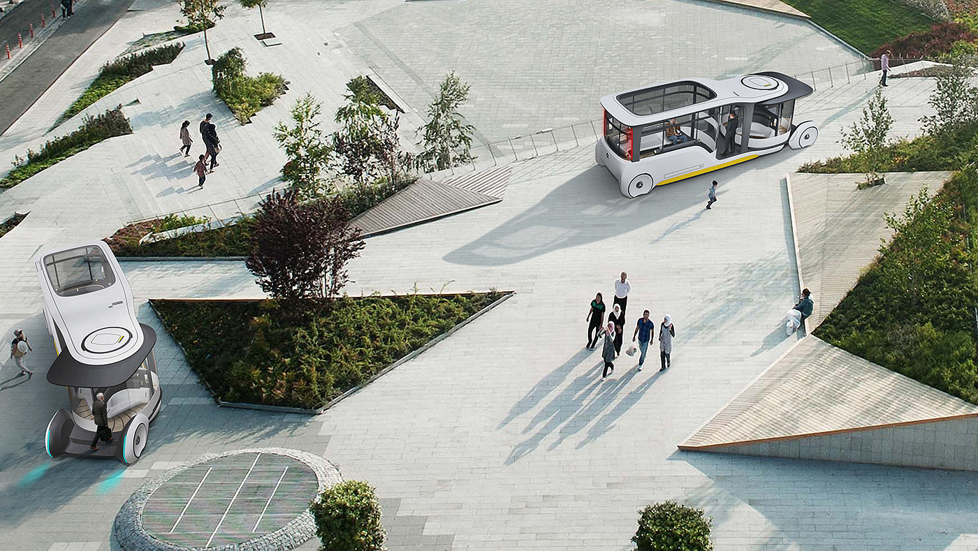 science and technology，innovate，fashion，Mercedes-Benz BUS，