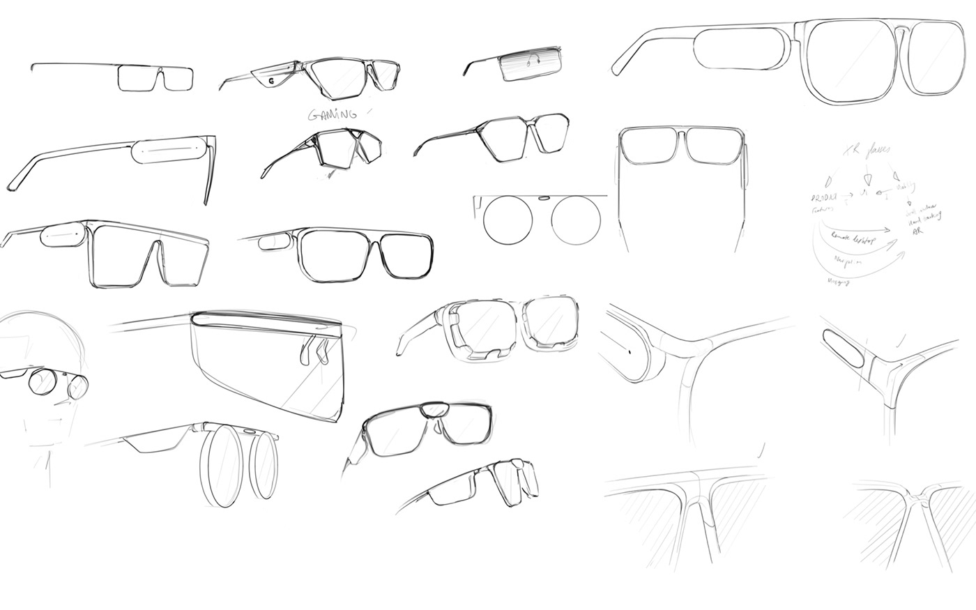 Technology design，glasses，future，intelligence，Appearance design，