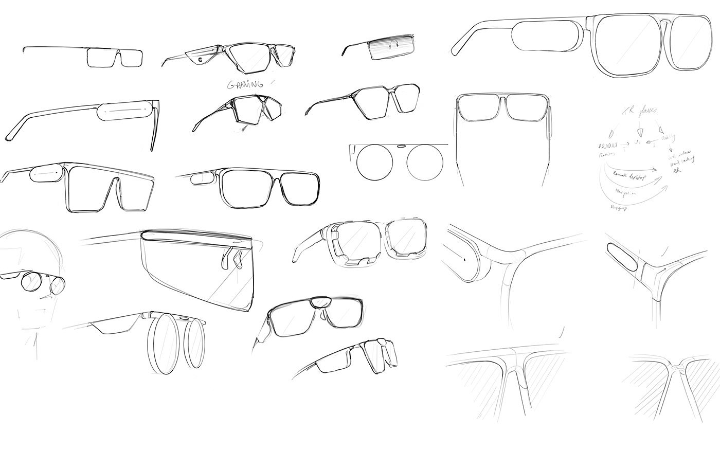 Technology design，glasses，future，intelligence，Appearance design，