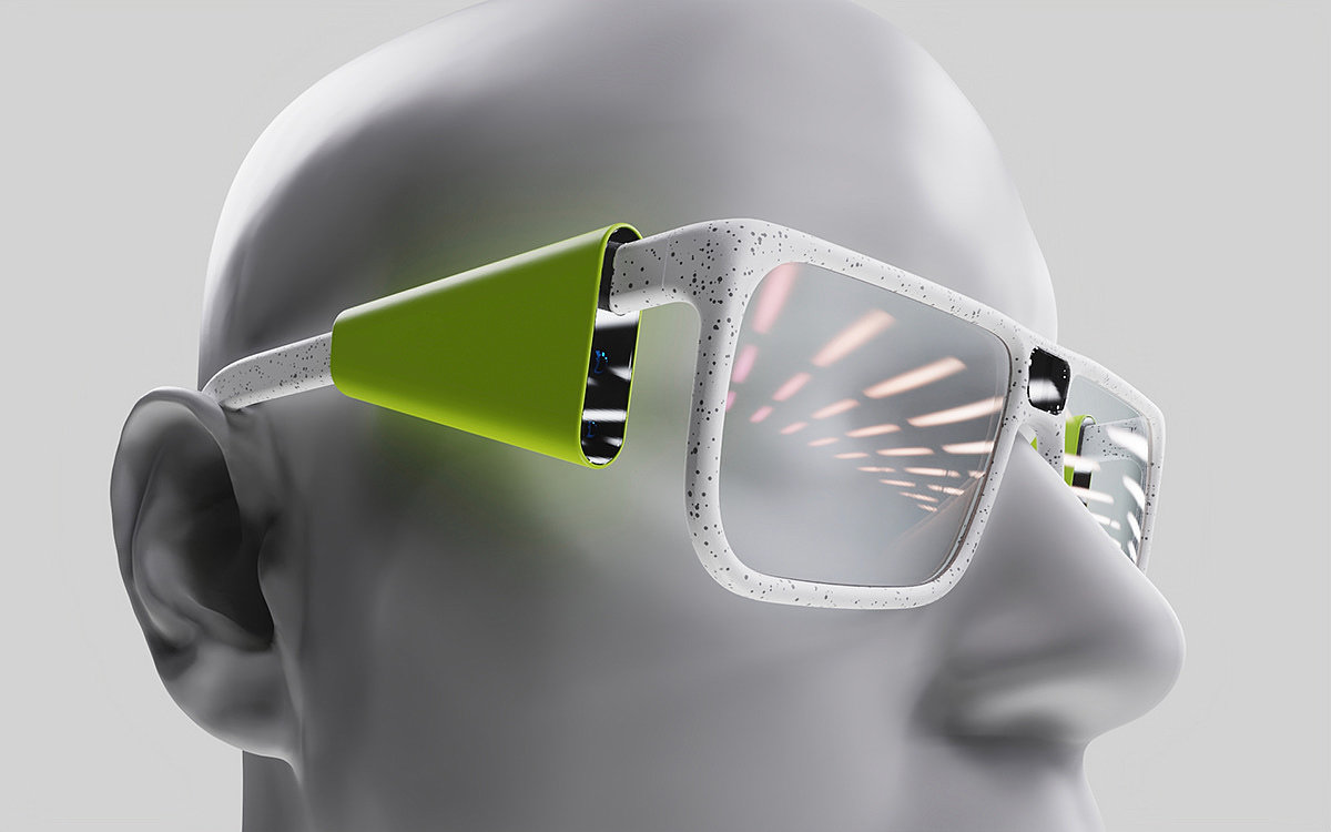 科技设计，眼镜，未来，智能，外观设计，