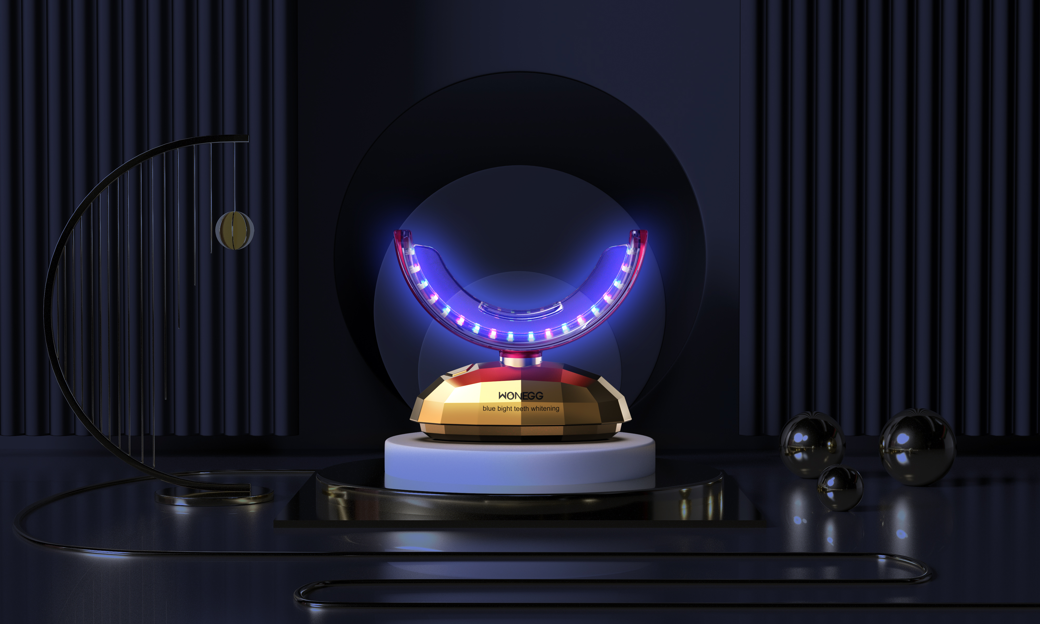 Tooth whitening instrument，Dental instrument，