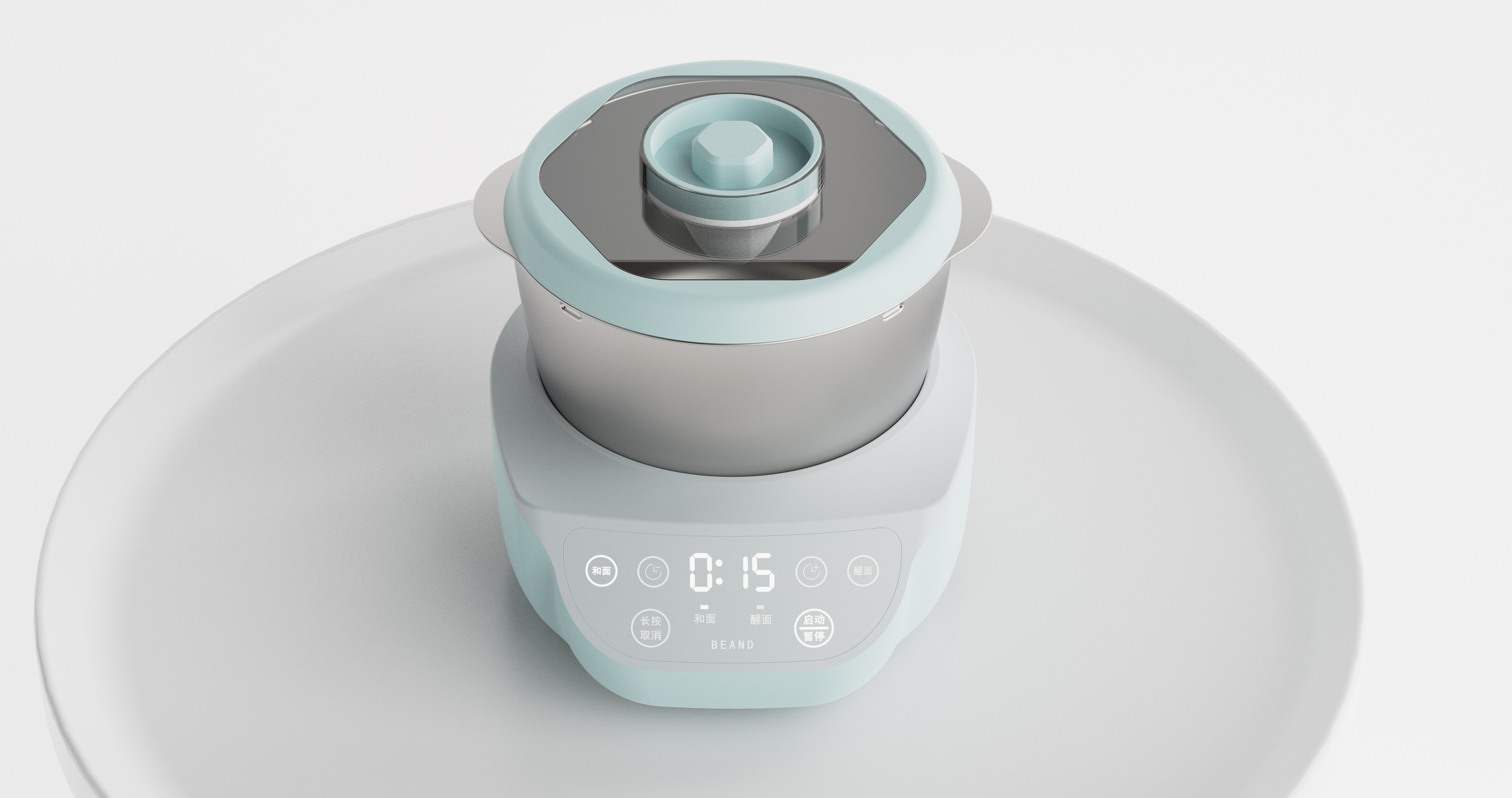 A dough mixer/chef machine，