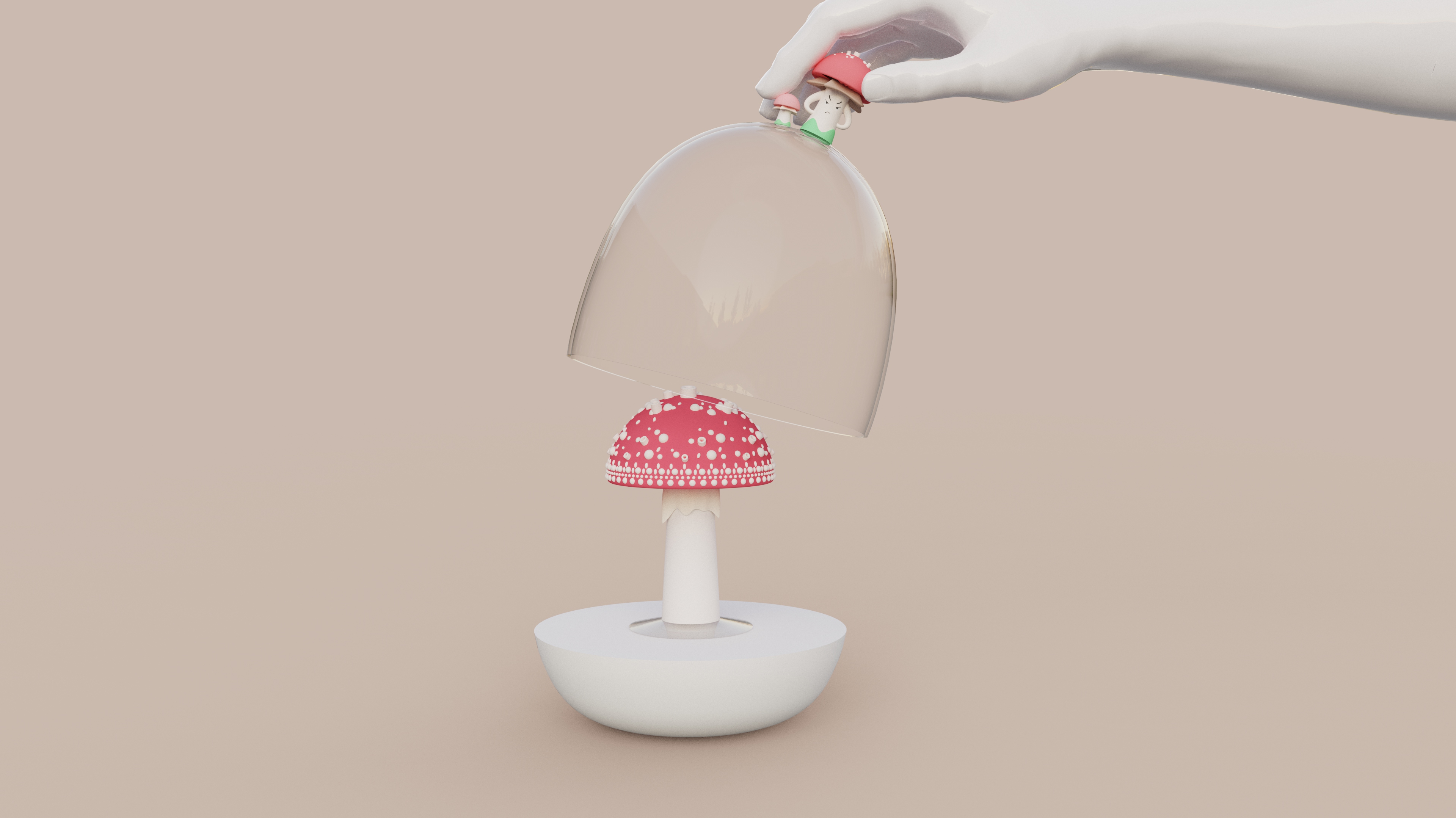 Toys，product，Mushroom，initiation，children，interactive，