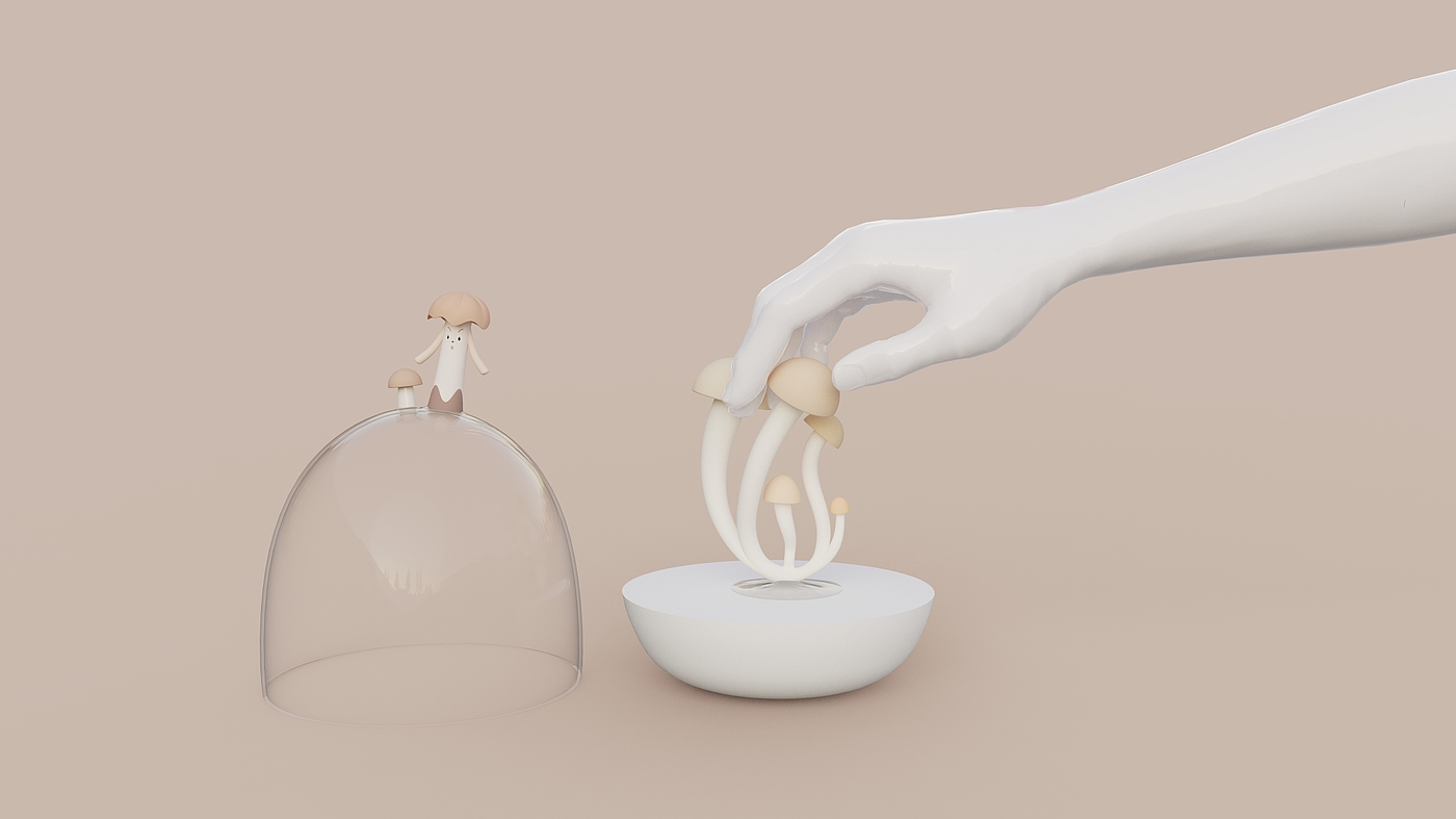 Toys，product，Mushroom，initiation，children，interactive，