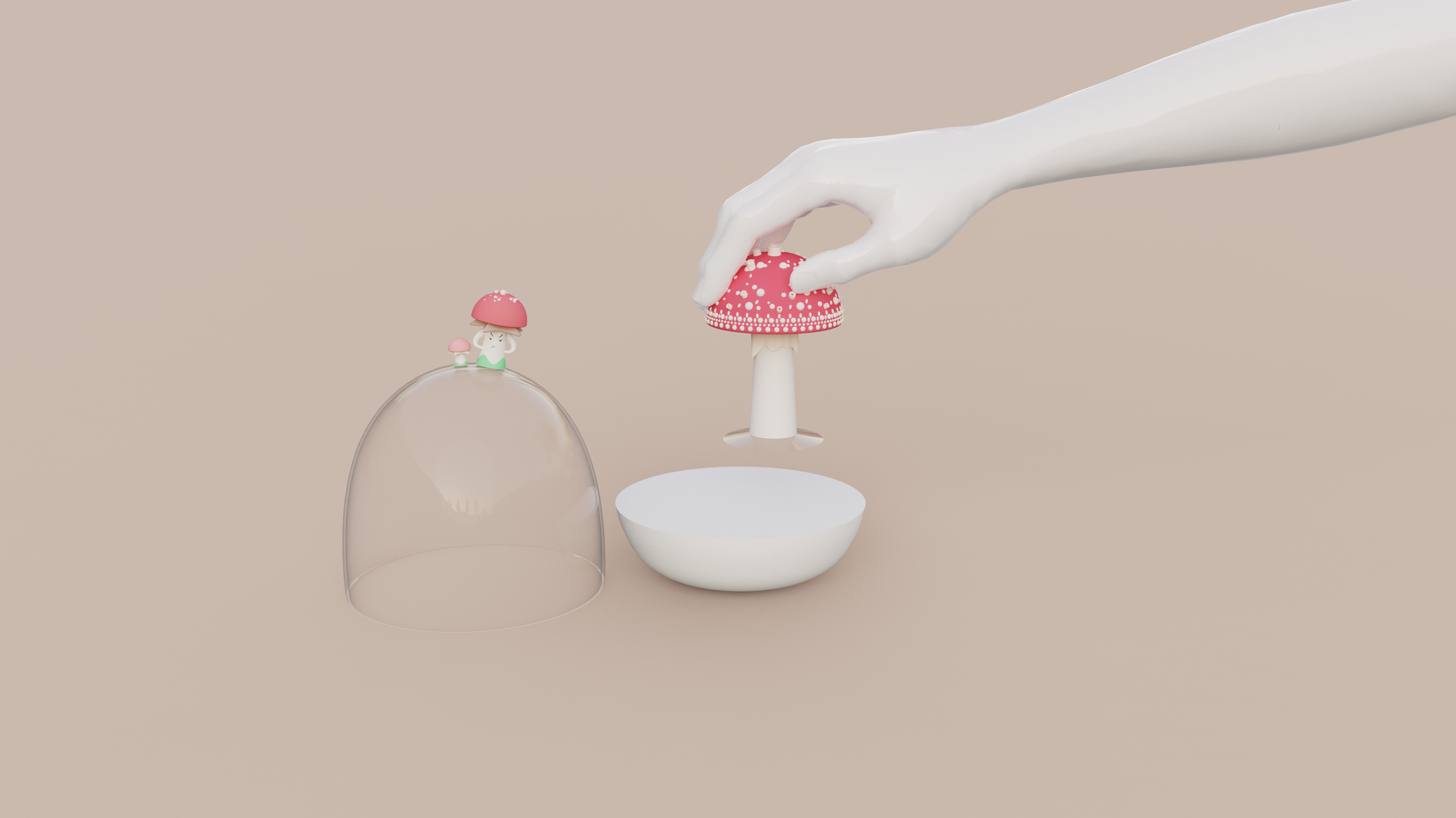 Toys，product，Mushroom，initiation，children，interactive，