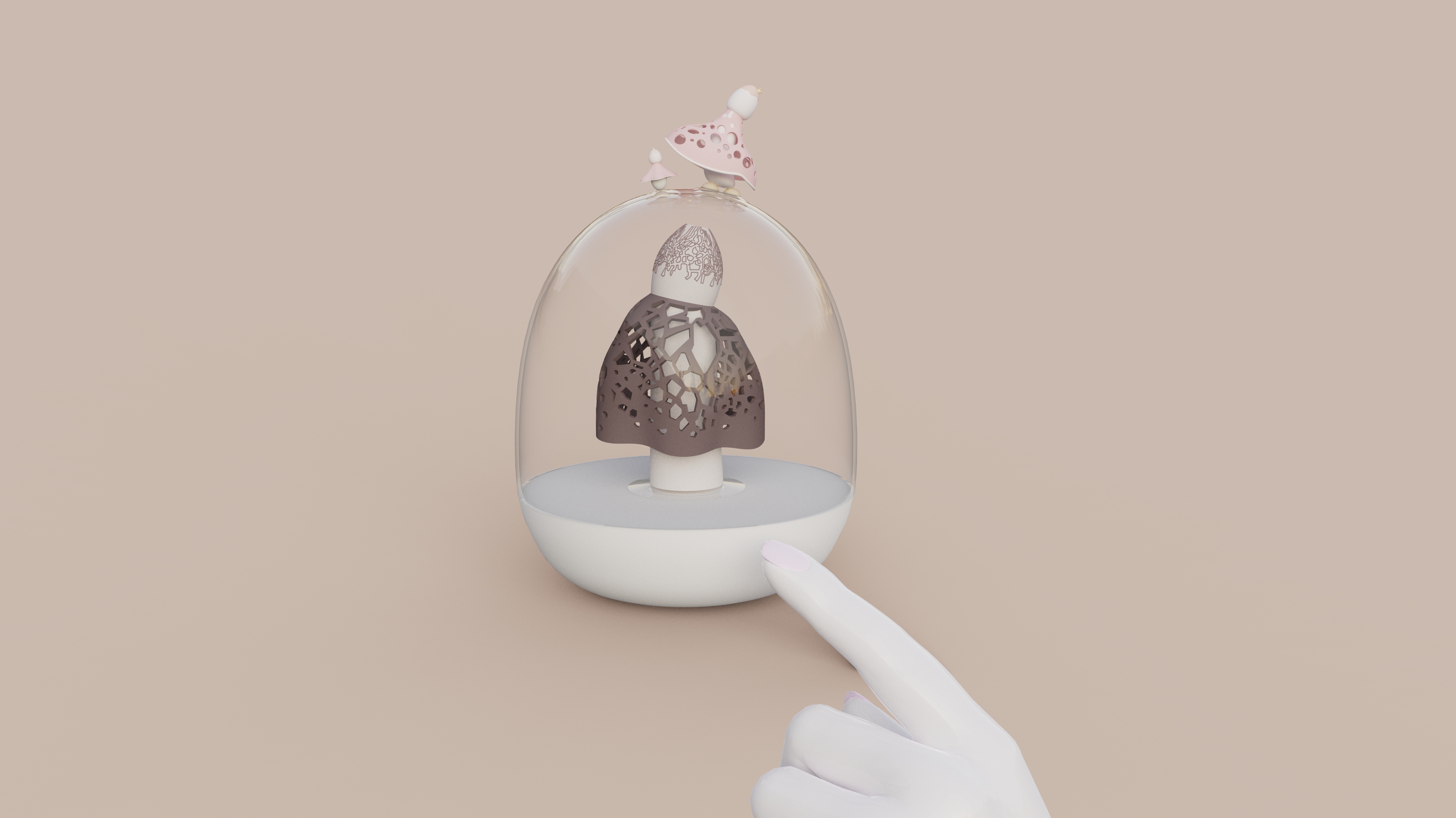 Toys，product，Mushroom，initiation，children，interactive，