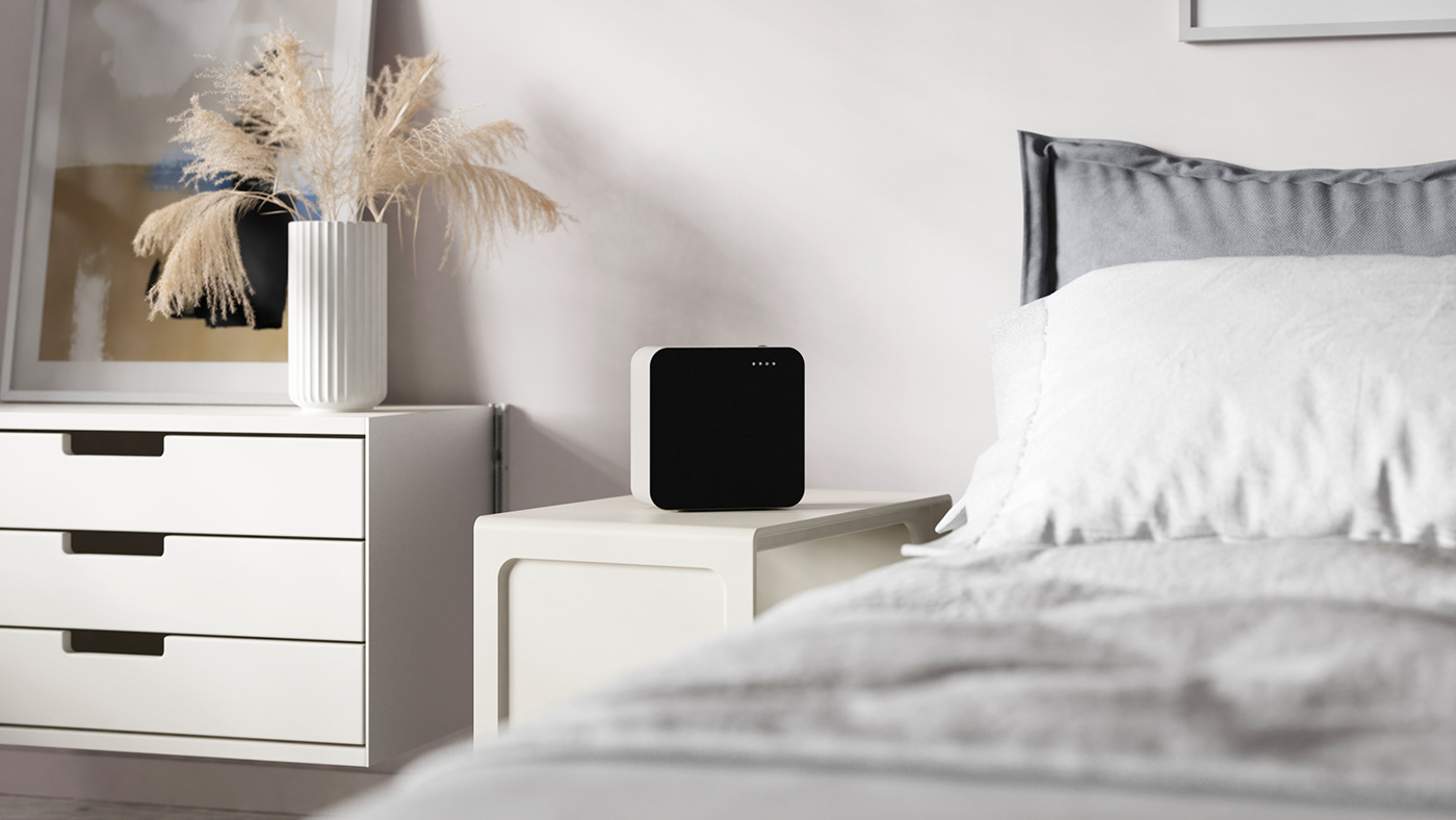 Product rendering，Visual design，Braun speaker，Scene rendering，