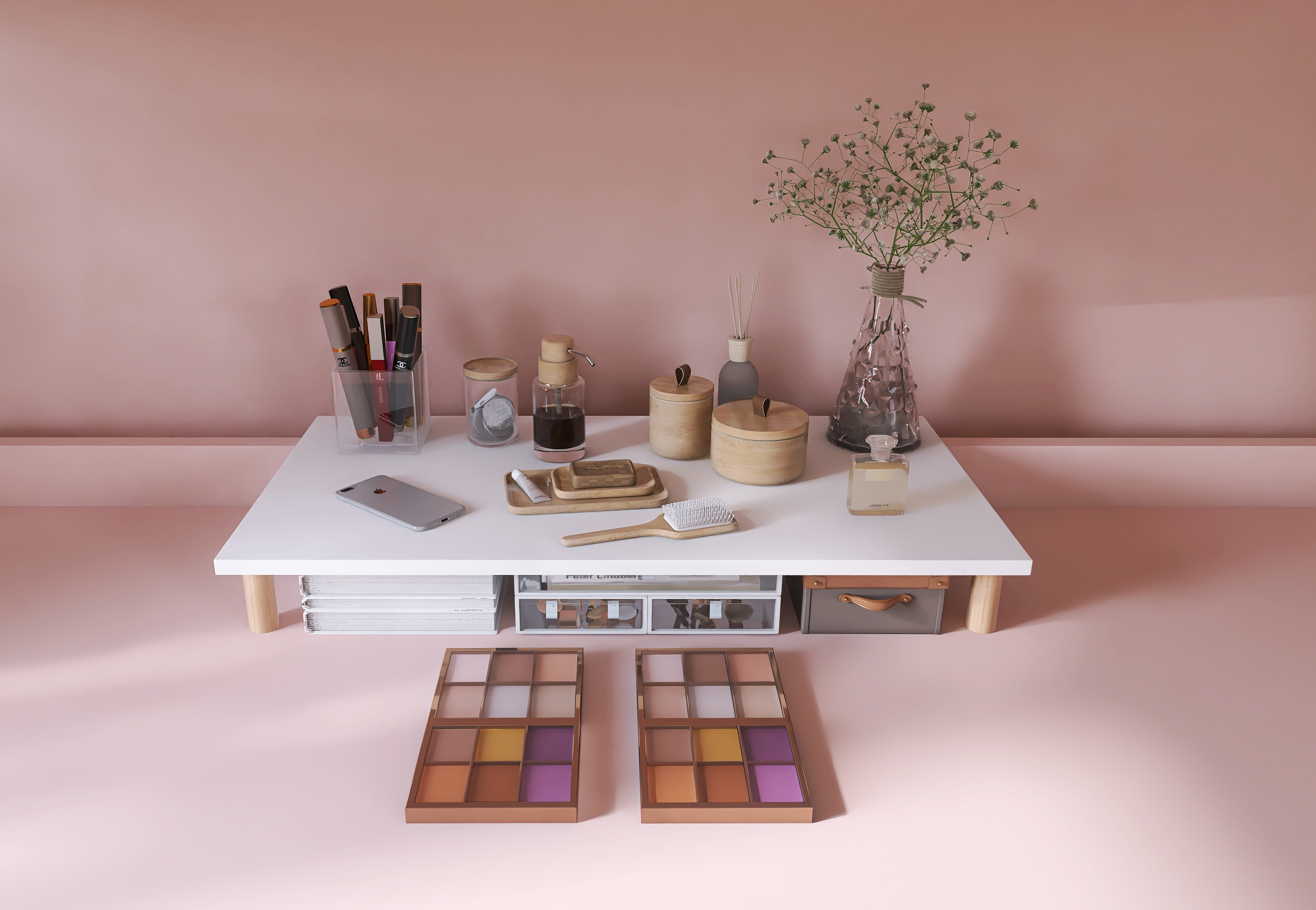 Home furniture，Desktop Storage-Table Sewing Extension Panel Desktop Storage Rack，Dormitory desktop good things storage artifact: table seam extension board，