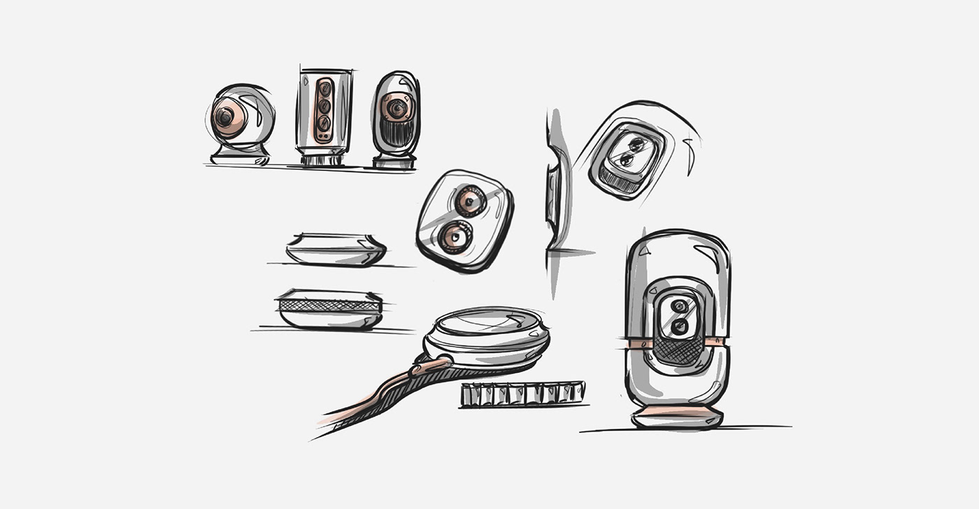 monitor，Appearance design，Small，delicate，