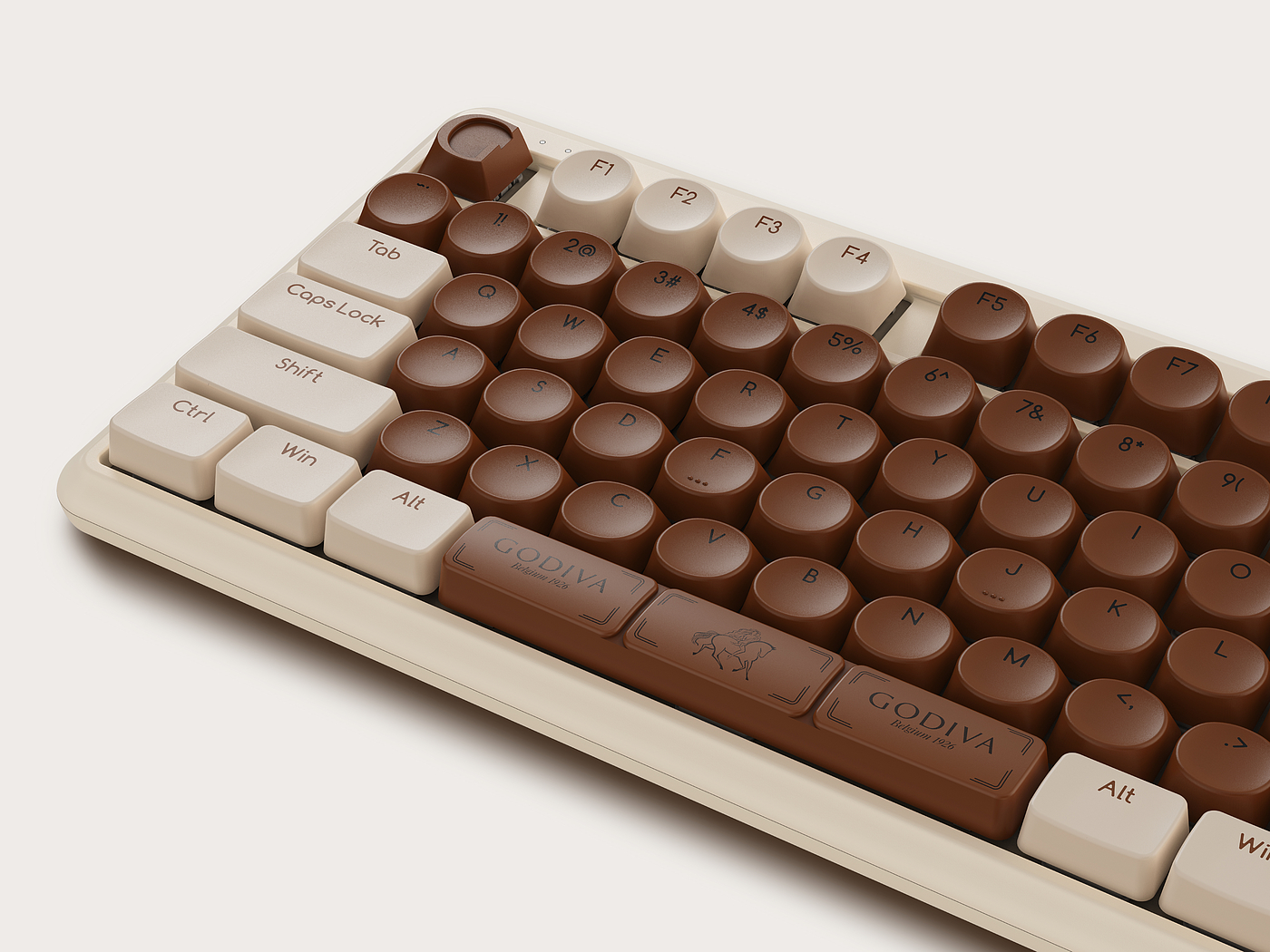 keyboard，ikbc，Chocolates，LRZ，Milk candy，