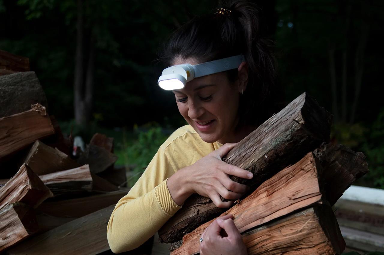 electric light，Headwear，Simplicity，exquisite，Appearance design，product design，Portable，