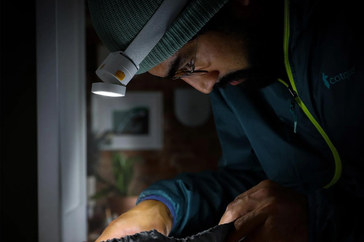 electric light，Headwear，Simplicity，exquisite，Appearance design，product design，Portable，