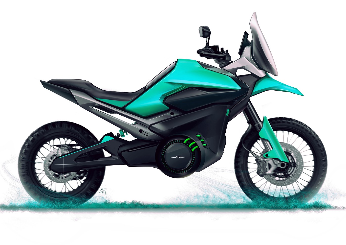 Electric friction，motorcycle，Off-road vehicle，Rally ，